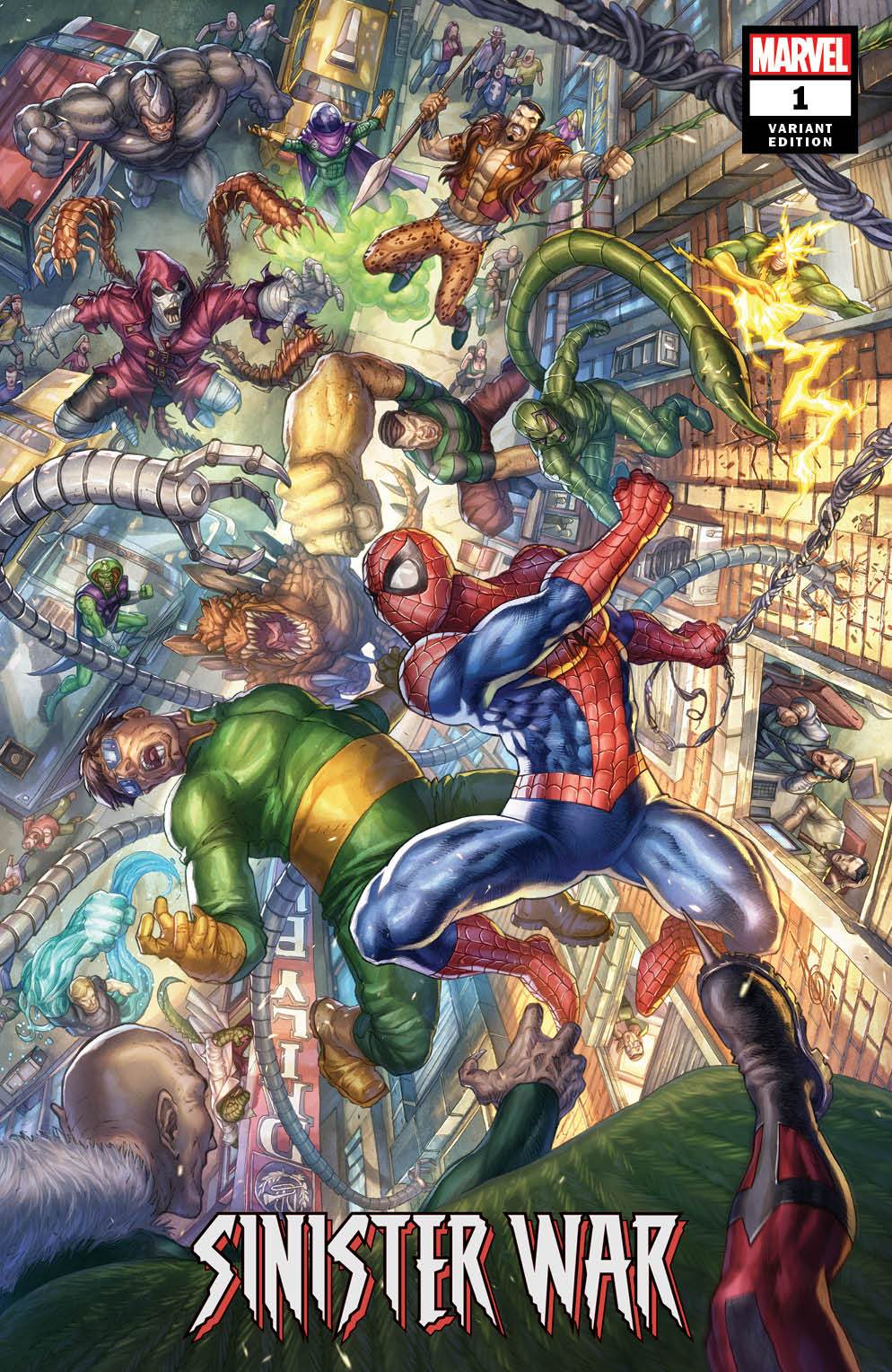SINISTER WAR #1 ALAN QUAH EXCLUSIVE TRADE DRESS VARIANT (M105)
