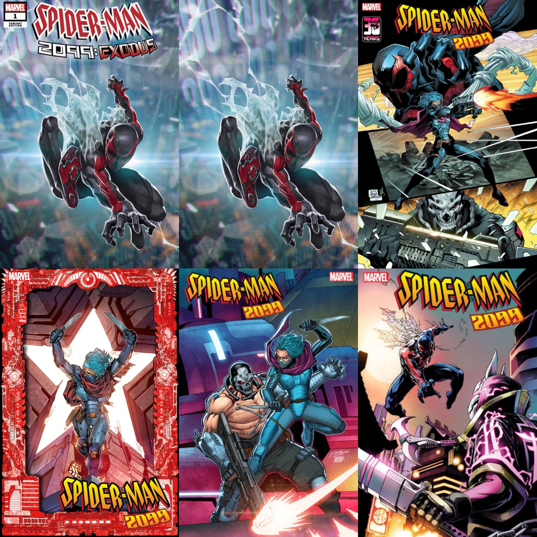 05/25/2022 SPIDER-MAN 2099: EXODUS #1 ULTIMATE 6-PACK