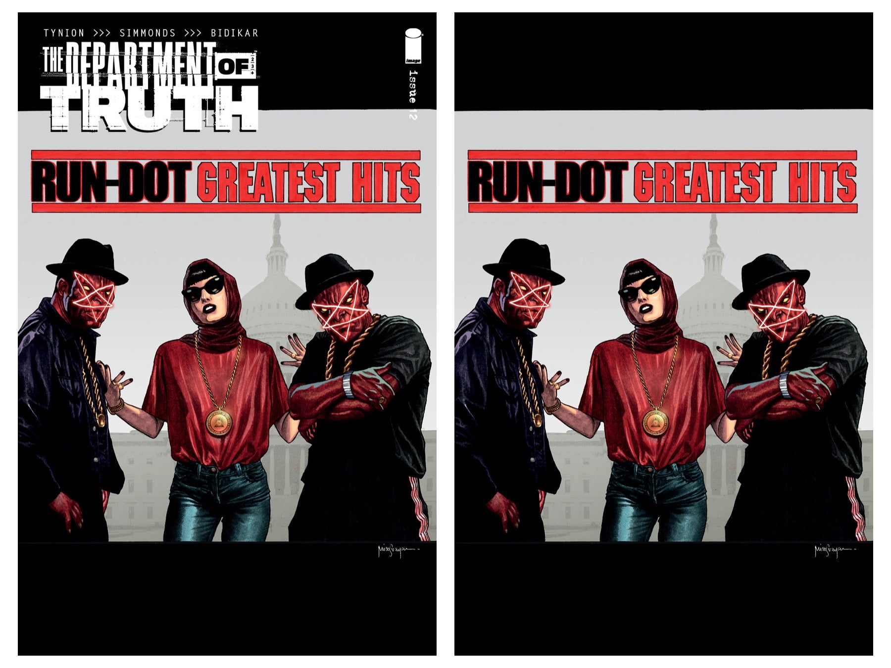 DEPARTMENT OF TRUTH #12 MICO SUAYAN "RUN-DOT" EXCLUSIVE VARIANT