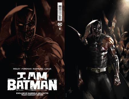 09/14/2021 I AM BATMAN #1 EXCLUSIVE TEAM VARIANT GABRIELE DELL OTTO CARD STOCK (CB64)