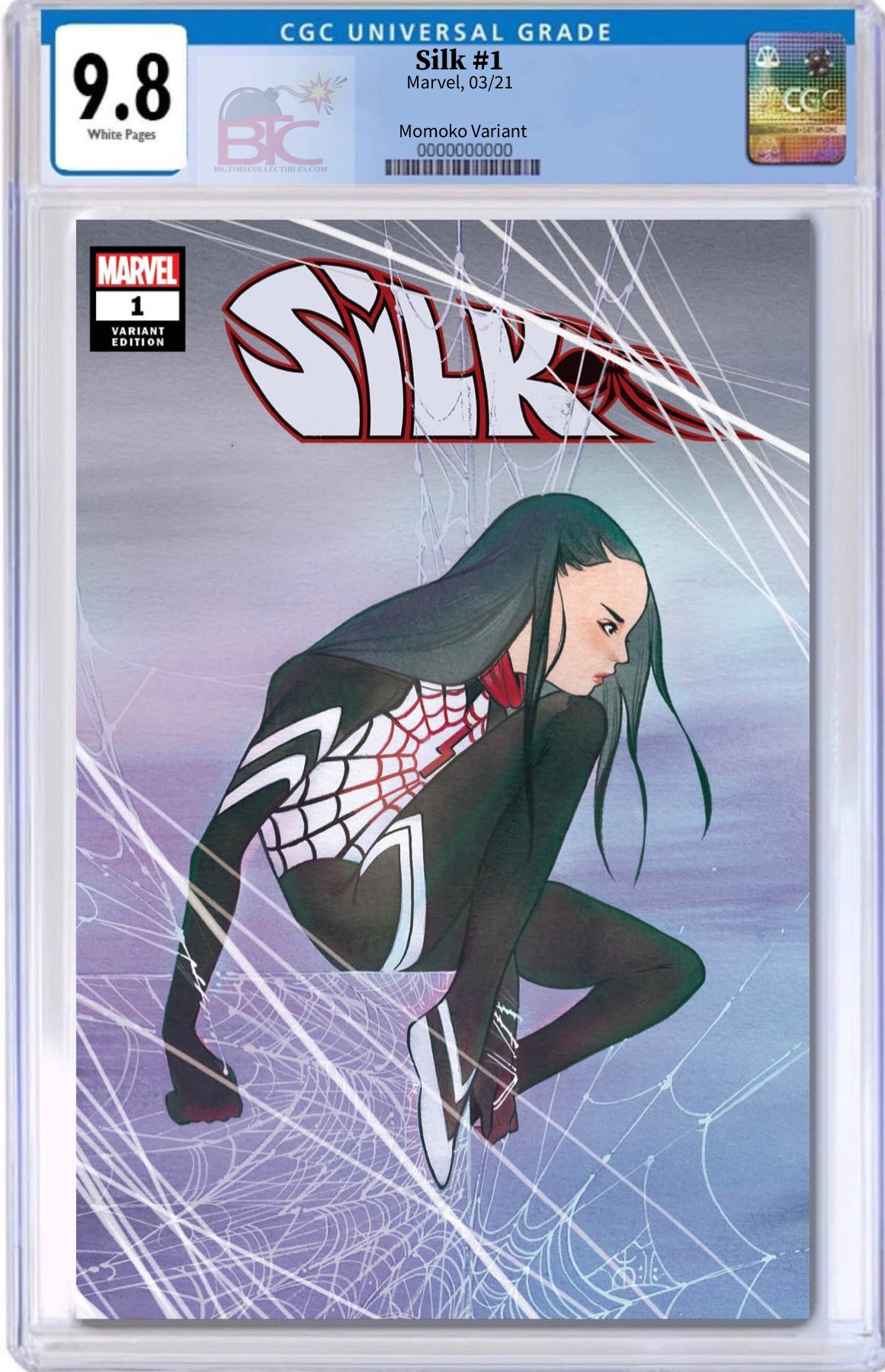 SILK #1 PEACH MOMOKO SINGAPORE EXCLUSIVE VARIANT RAW & CGC OPTIONS