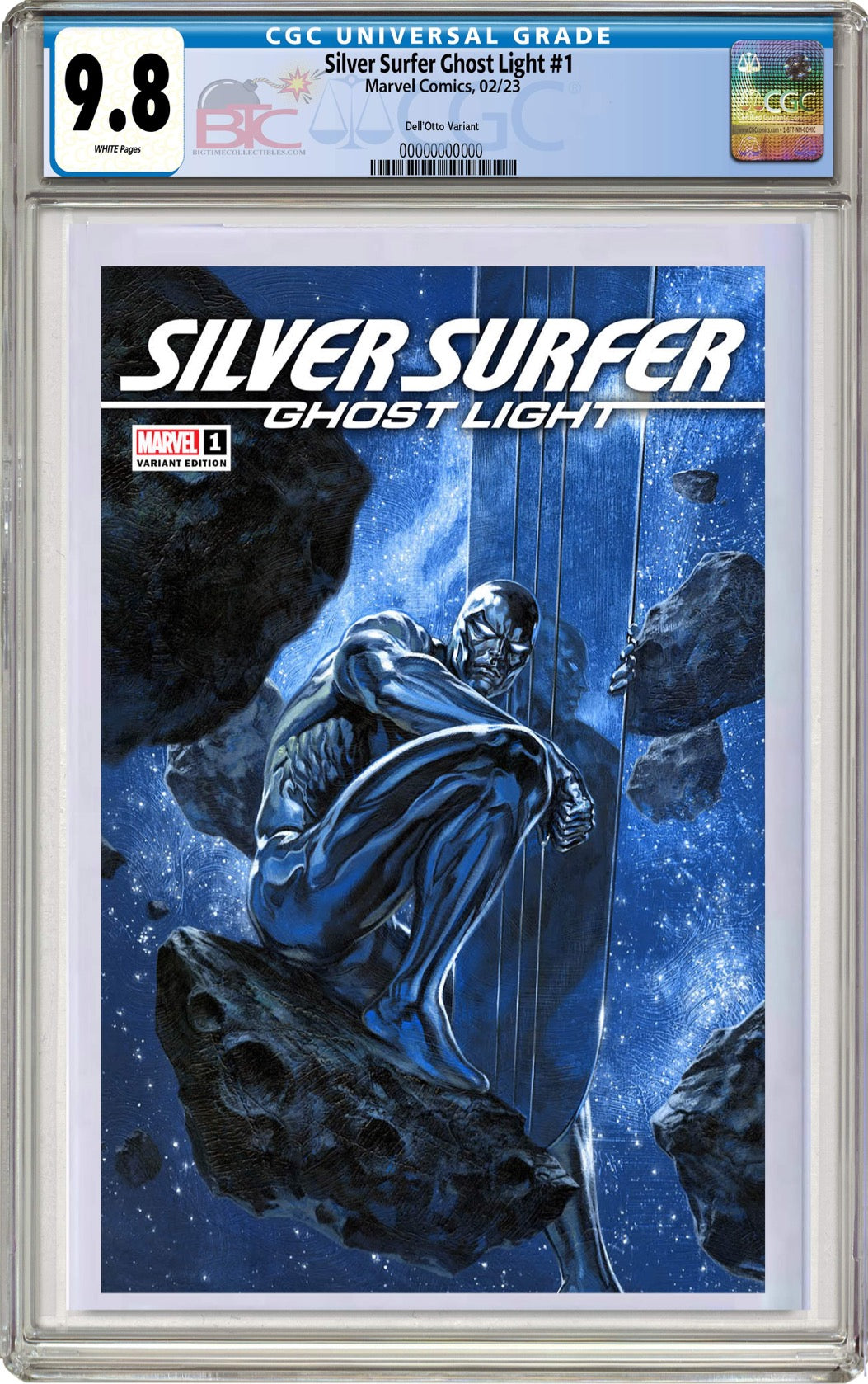 SILVER SURFER GHOST LIGHT #1 GABRIELE DELLOTTO SINGAPORE EXCLUSIVE OPTIONS