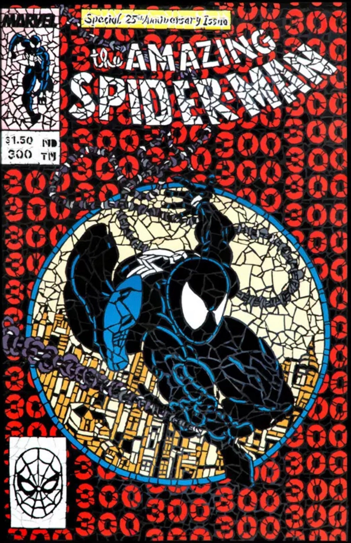 AMAZING SPIDER-MAN #800 SHATTERED COMICS ASM300 HOMAGE