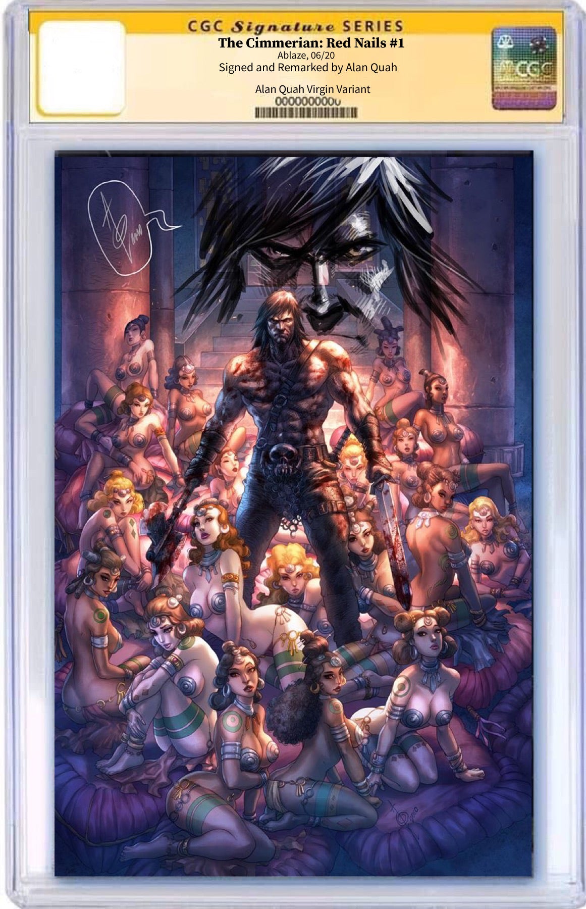 THE CIMMERIAN RED NAILS #1 ALAN QUAH EXCLUSIVE OPTIONS