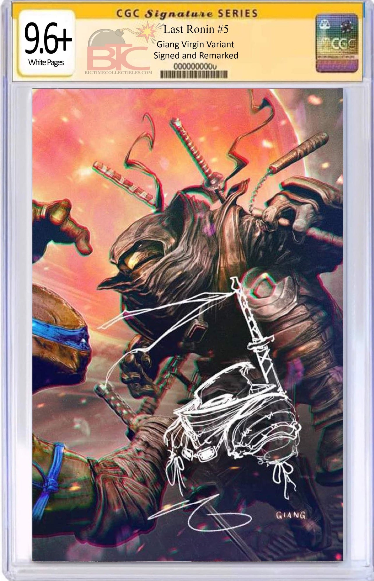 TMNT THE LAST RONIN #5 JOHN GIANG EXCLUSIVE VARIANT