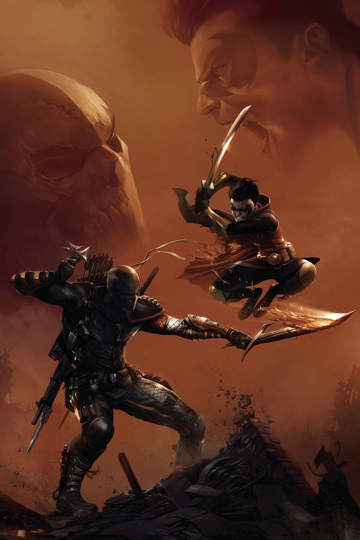 DEATHSTROKE #42 MATTINA VARIANT TERMINUS AGENDA 04/03/19 FOC 03/11/19