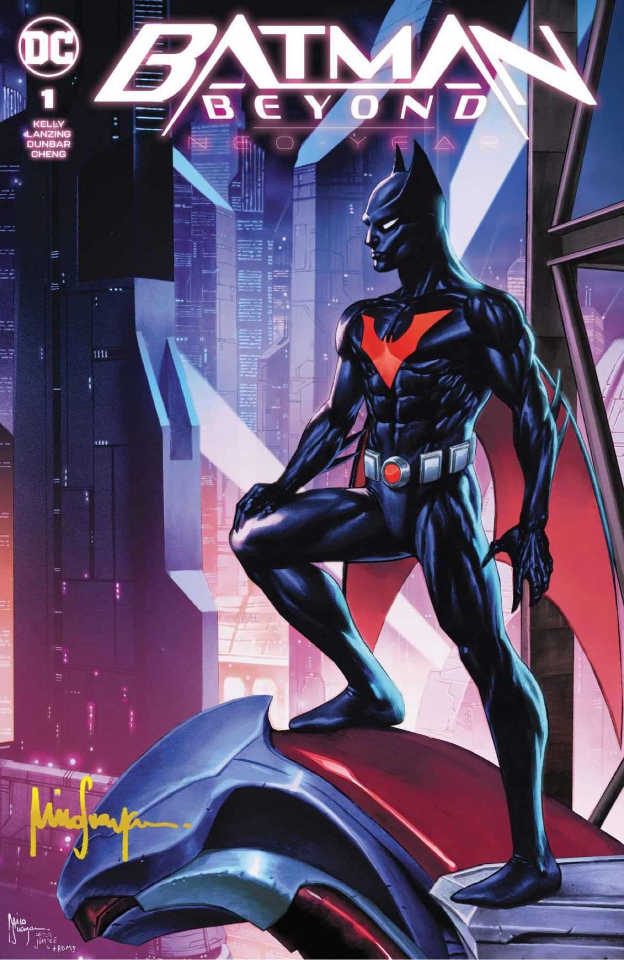 BATMAN BEYOND NEO-YEAR #1 MICO SUAYAN EXCLUSIVE HOMAGE VARIANT OPTIONS