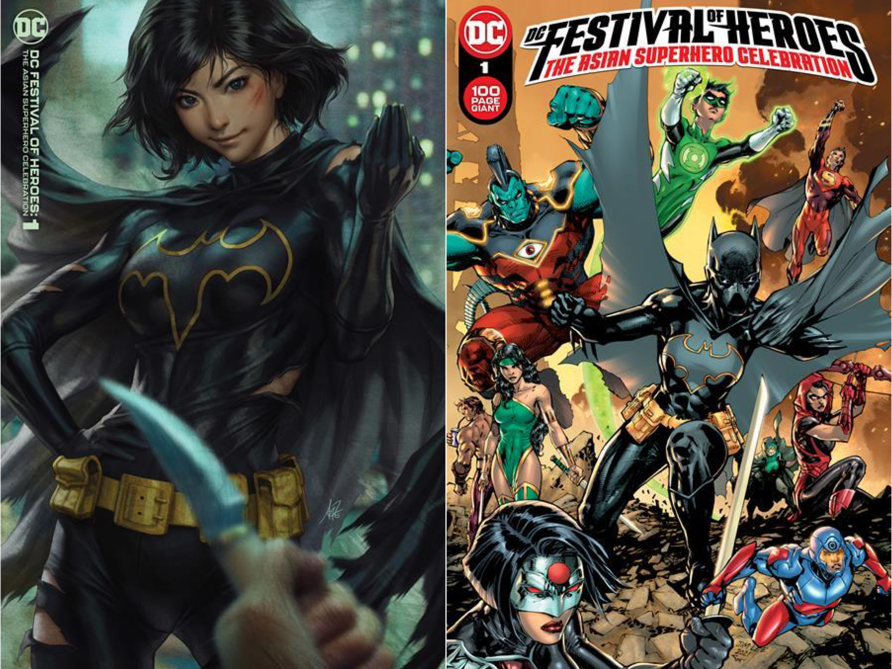 DC FESTIVAL OF HEROES THE ASIAN SUPERHERO CELEBRATION #1 JIME LEE & ARTGERM COMBO 05/12/21