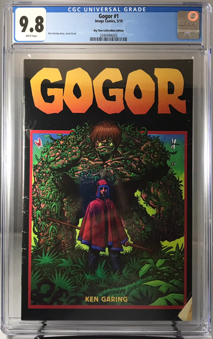 GOGOR#1 BTC EXCLUSIVE RAW & CGC GRADED OPTION (I17)
