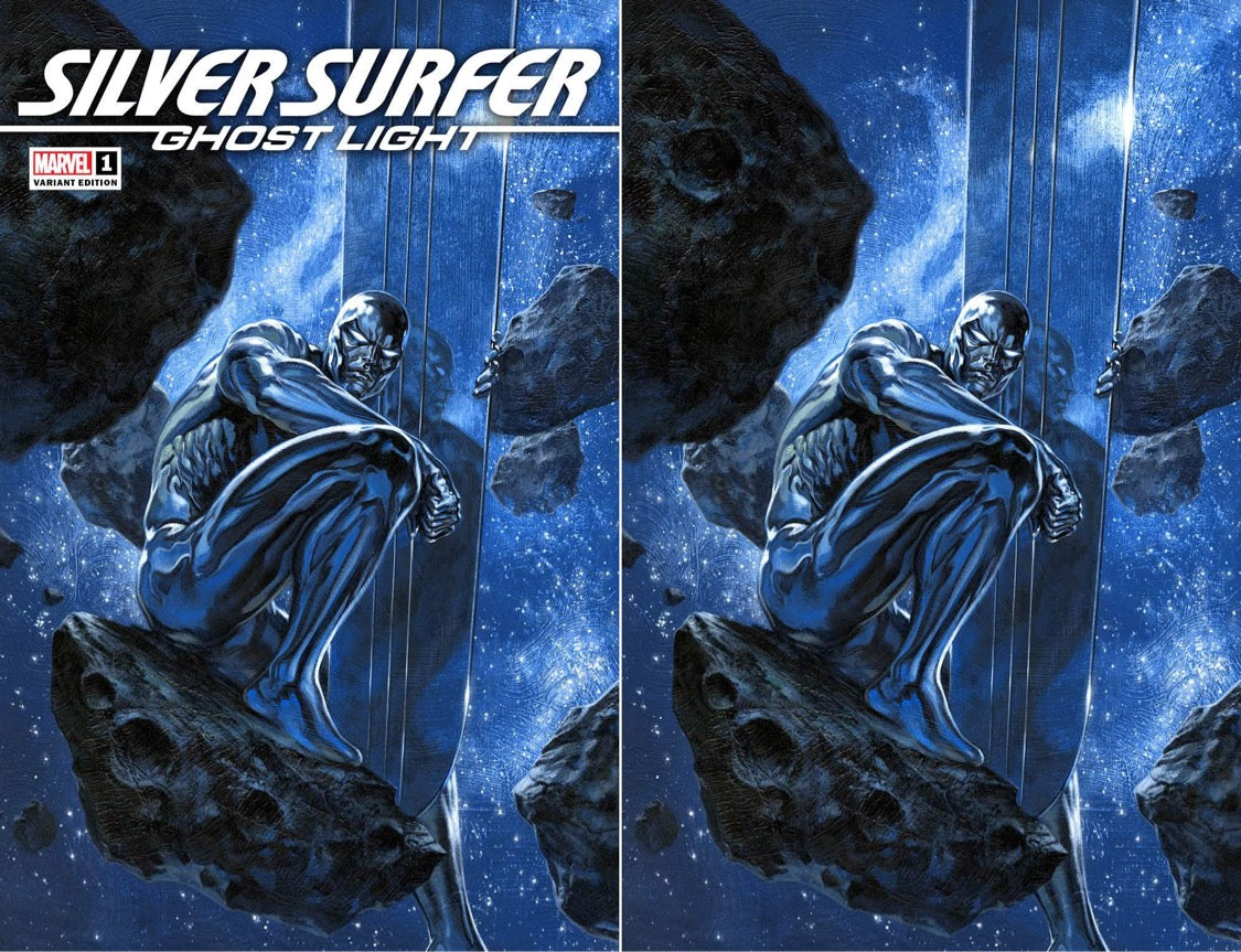SILVER SURFER GHOST LIGHT #1 GABRIELE DELLOTTO SINGAPORE EXCLUSIVE OPTIONS