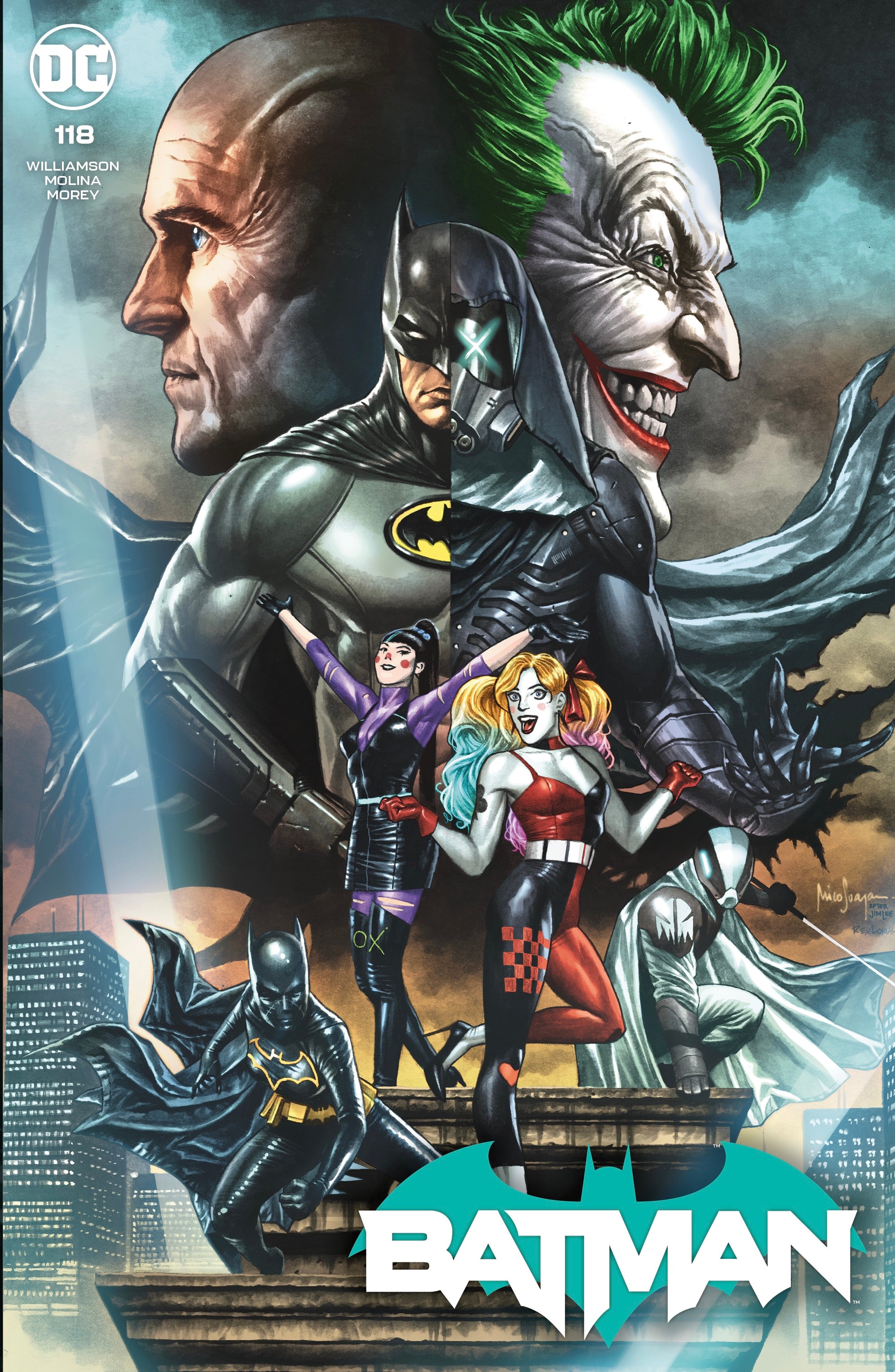 BATMAN #118 MICO SUAYAN EXCLUSIVE BIG TIME EDITION OPTIONS