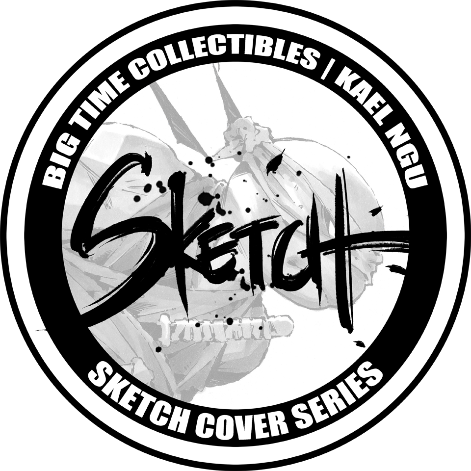 TMNT #106 BTC / KAEL NGU SKETCH COVER SERIES ONE 07/15/20 (I137)(I138)(I139)