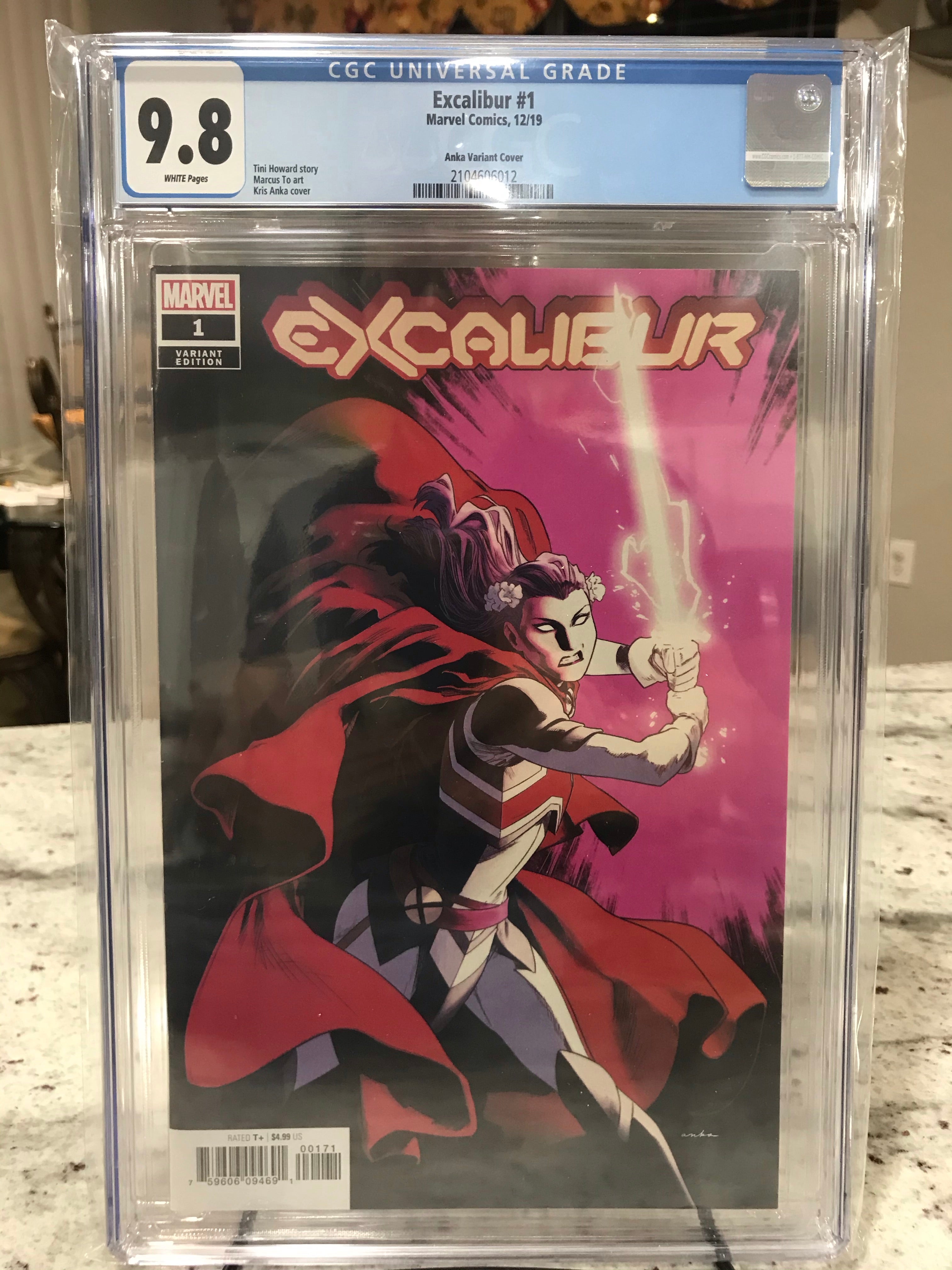 EXCALIBUR #1 ANKA 1:25 VARIANT CGC 9.8 (INSTOCK) C69