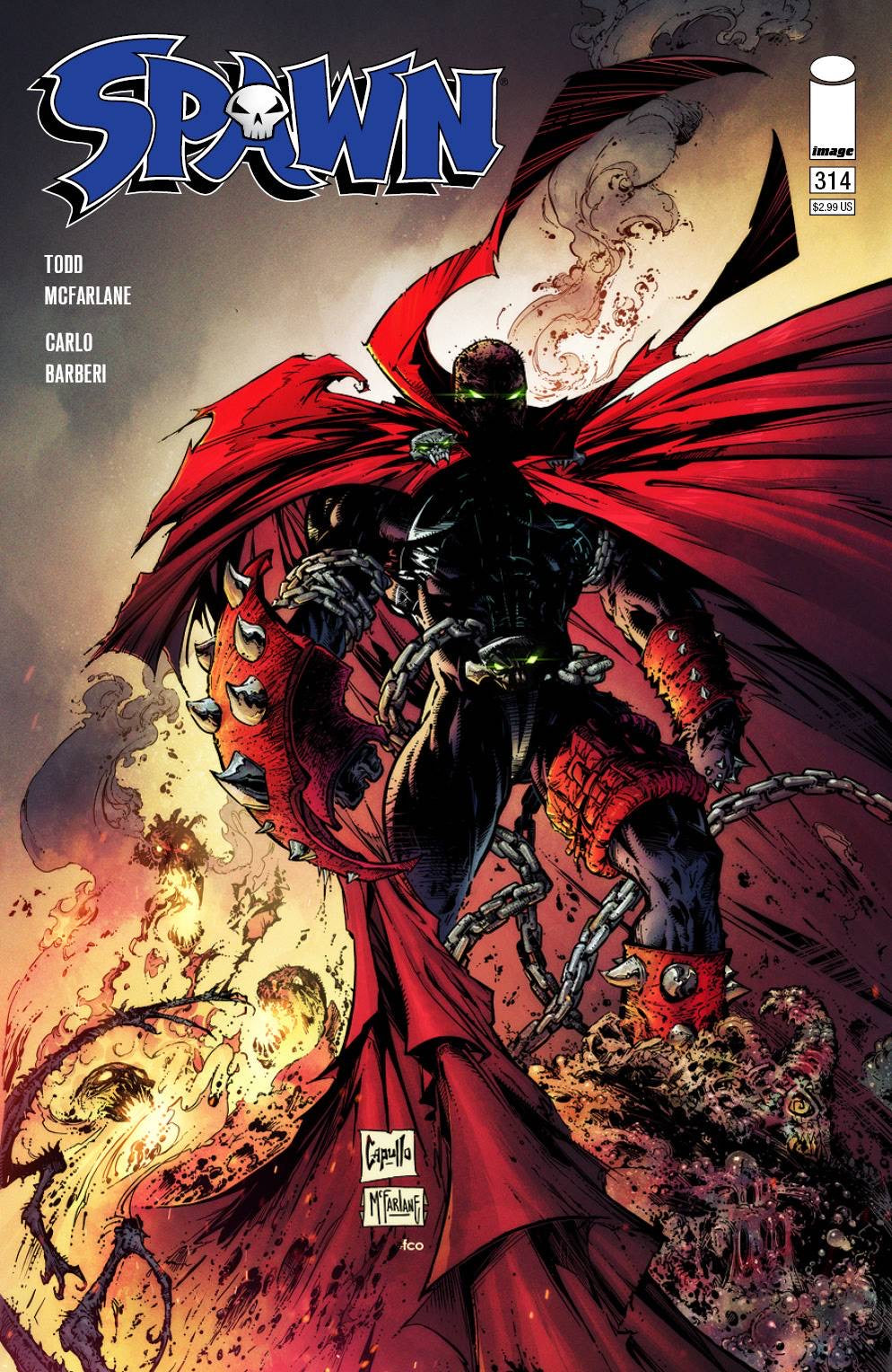 SPAWN #314 CHAIN GANG 3-PACK CVR ABC 01/27/21