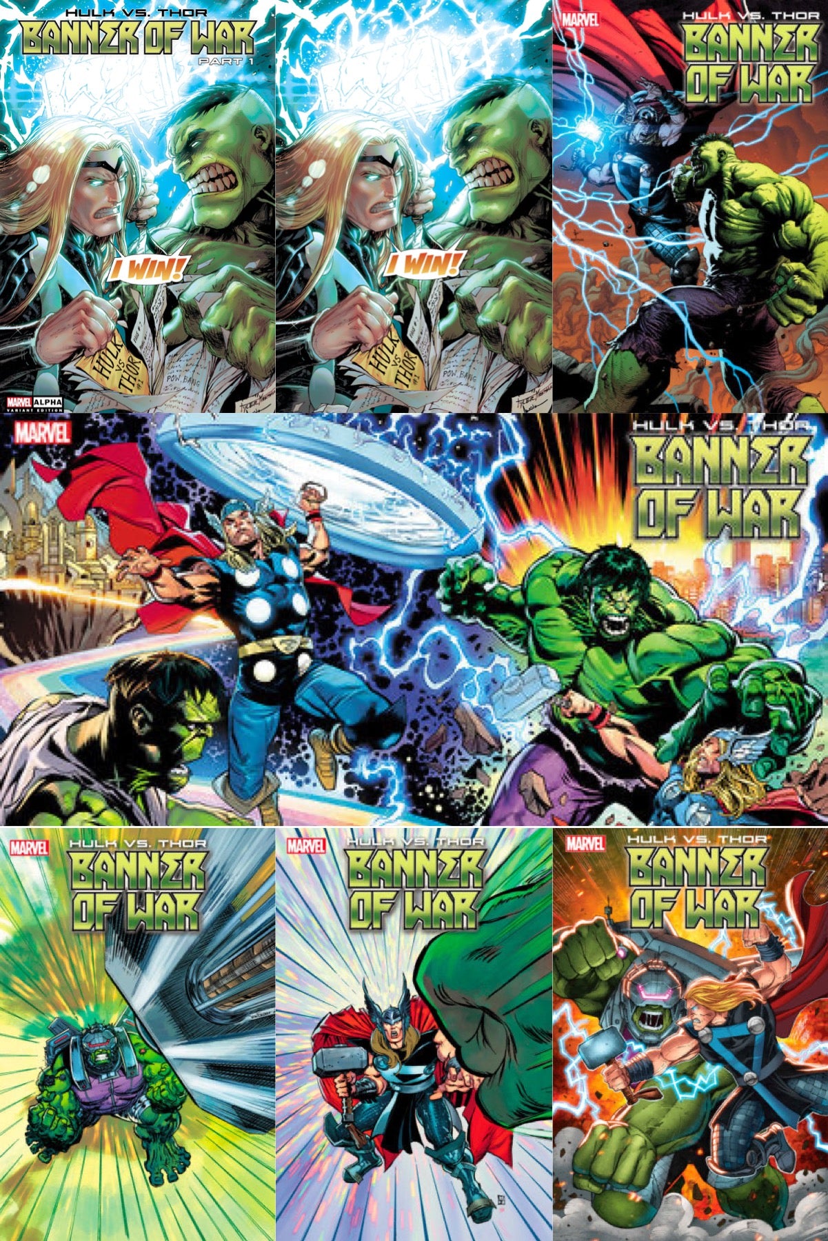 05/11/2022 HULK VS. THOR: BANNER OF WAR ALPHA 1 MIDGARD BUNDLE