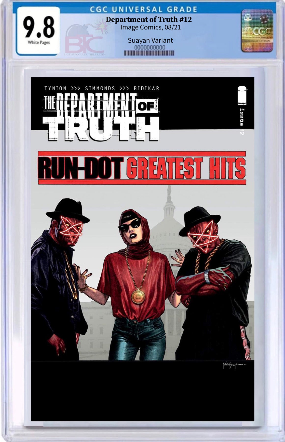 DEPARTMENT OF TRUTH #12 MICO SUAYAN "RUN-DOT" EXCLUSIVE VARIANT