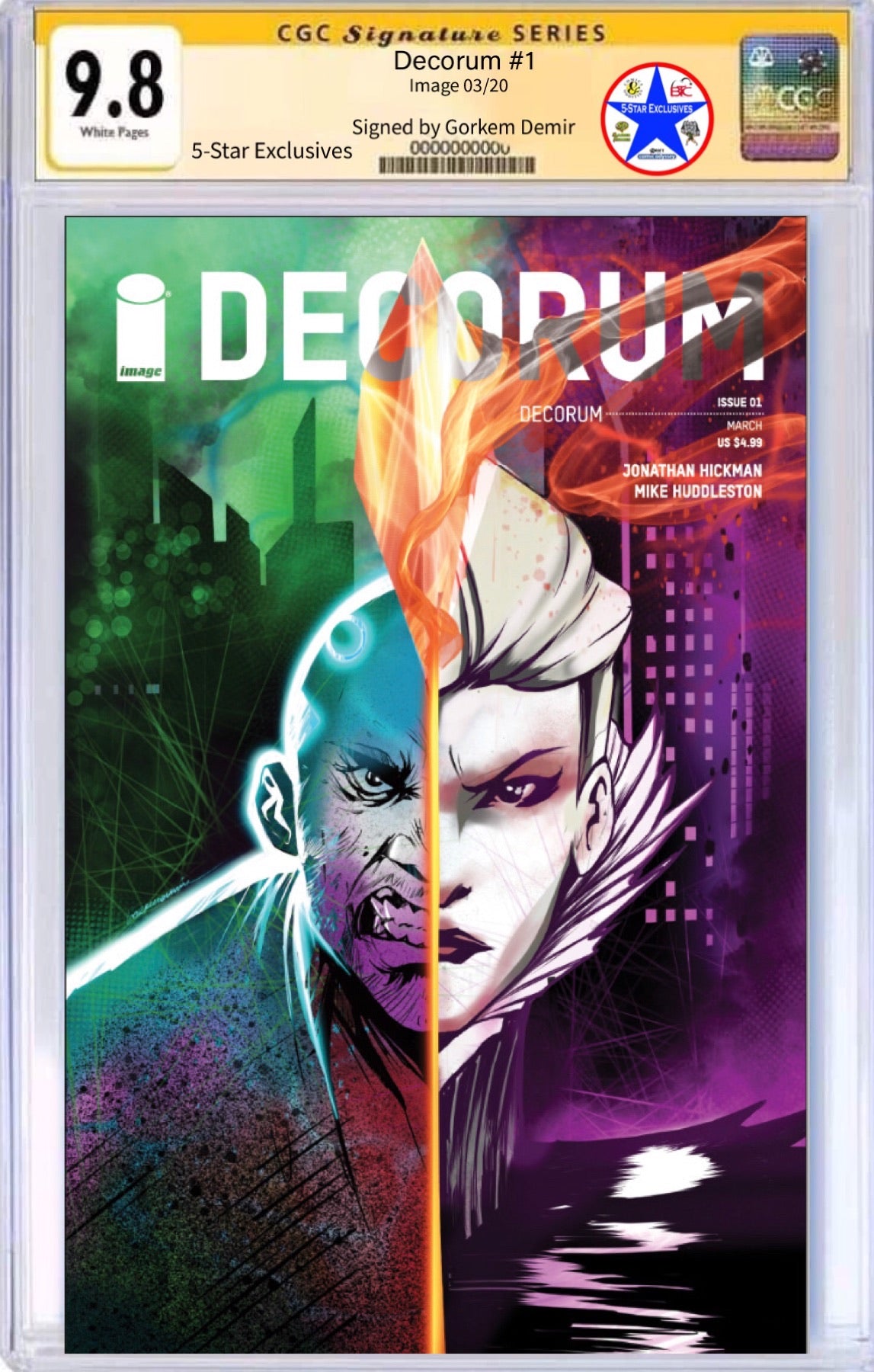 DECORUM #1 GORKEM DEMIR EXCLUSIVE VARIANT LIMITED TO ONLY 500 COPIES (I16)