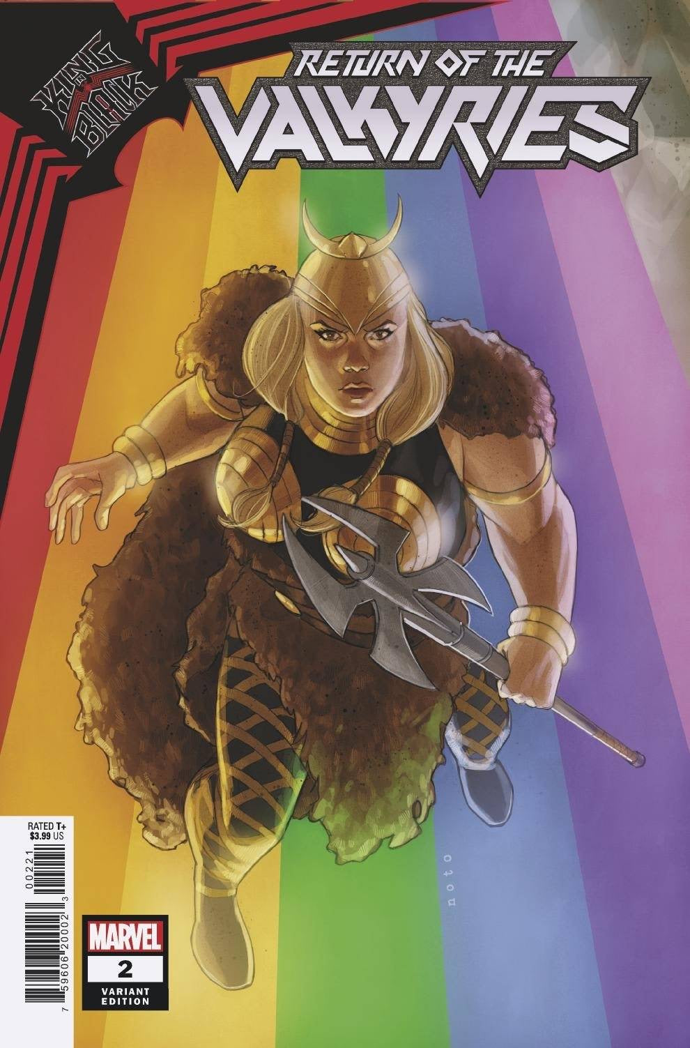KING IN BLACK RETURN OF VALKYRIES #2 (OF 4) NOTO VALKYRIE PR 02/03/21