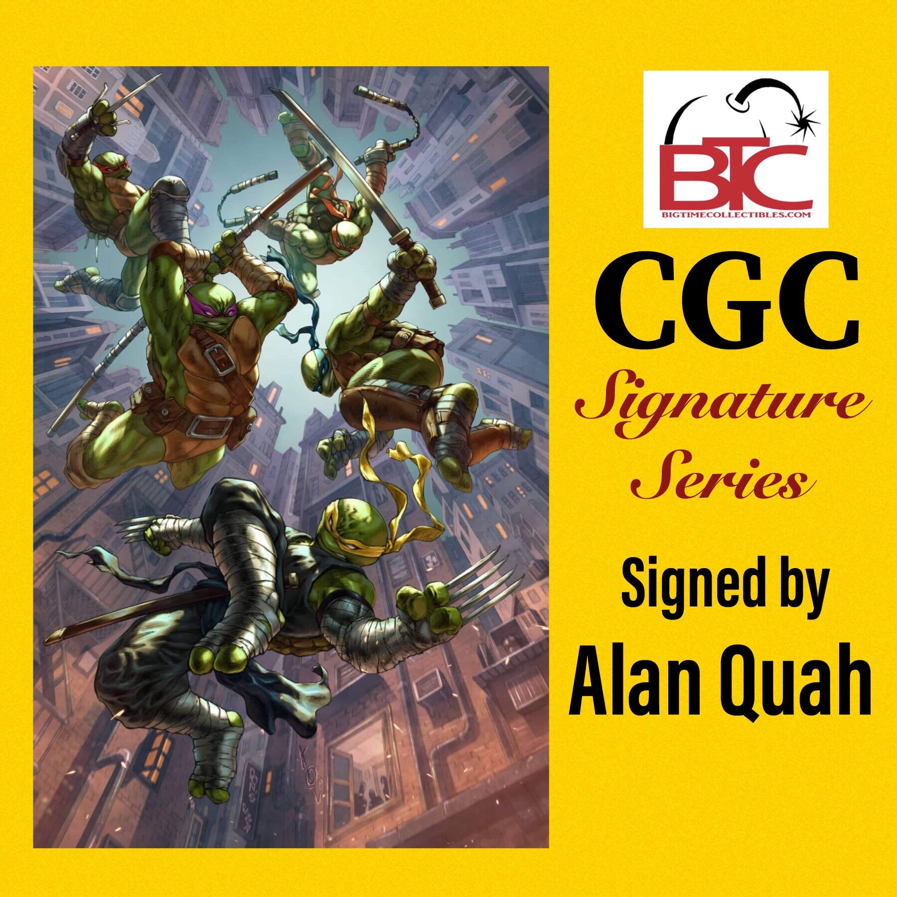 TMNT #98 ALAN QUAH EXCLUSIVE VIRGIN VARIANT OPTIONS PRESALE STARTS 08/12/19