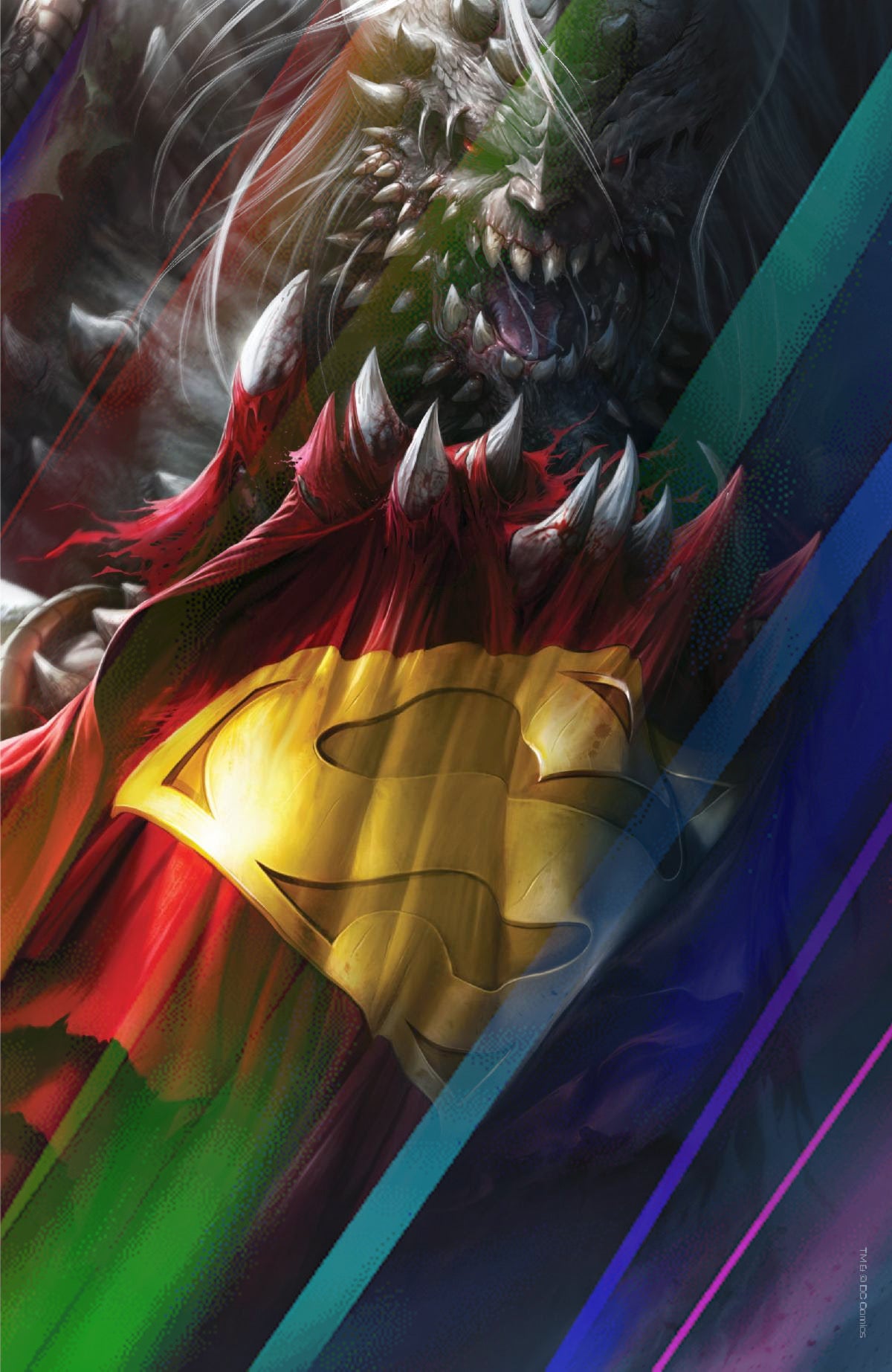 11/08/2022 DEATH OF SUPERMAN 30TH ANNIVERSARY SPECIAL #1 (ONE-SHOT) CVR G INC 1:25 FRANCESCO MATTINA DOOMSDAY VARIANT (CB128)