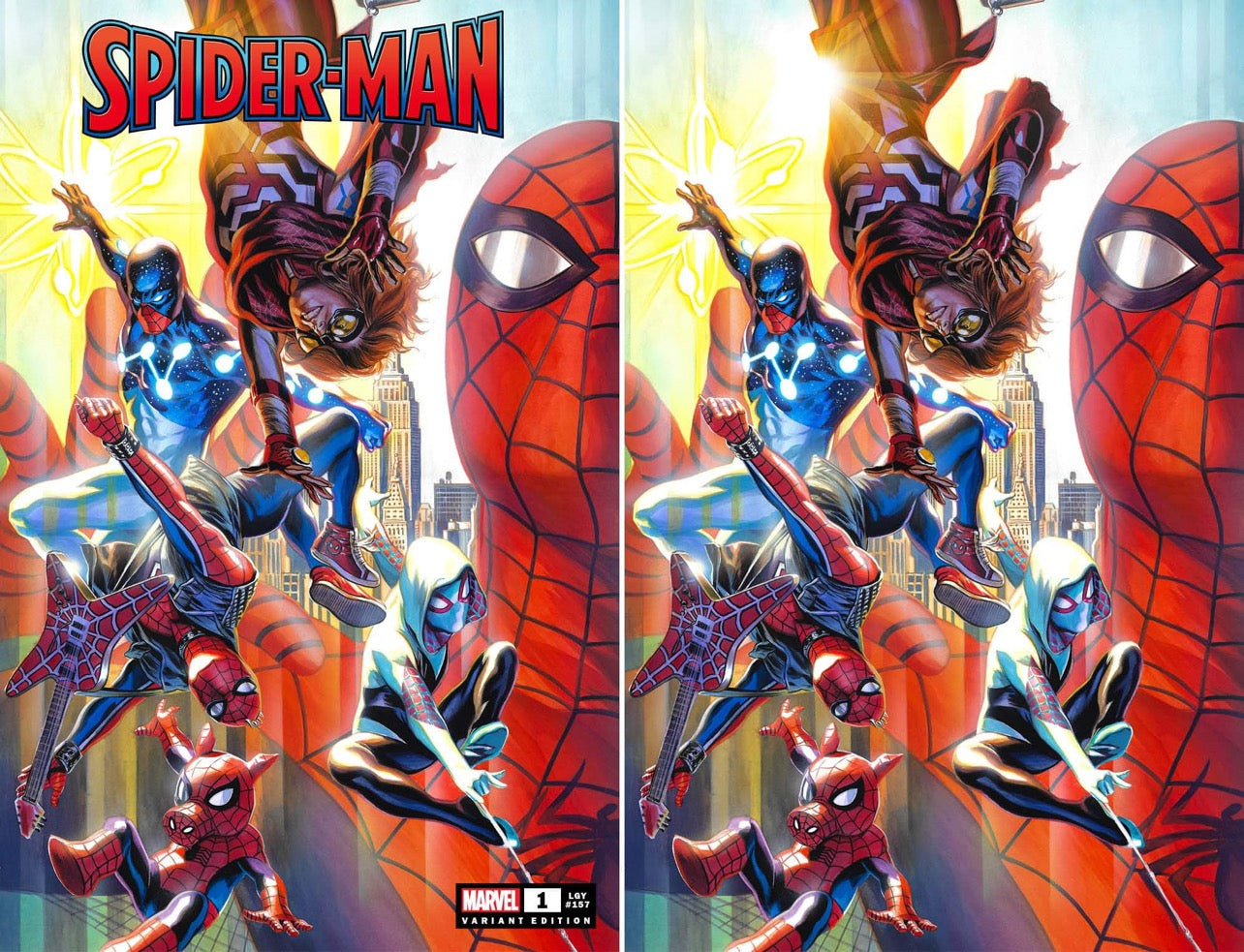 10/05/2022 SPIDER-MAN #1 FELIPE MASSAFERA EXCLUSIVE VARIANT OPTIONS