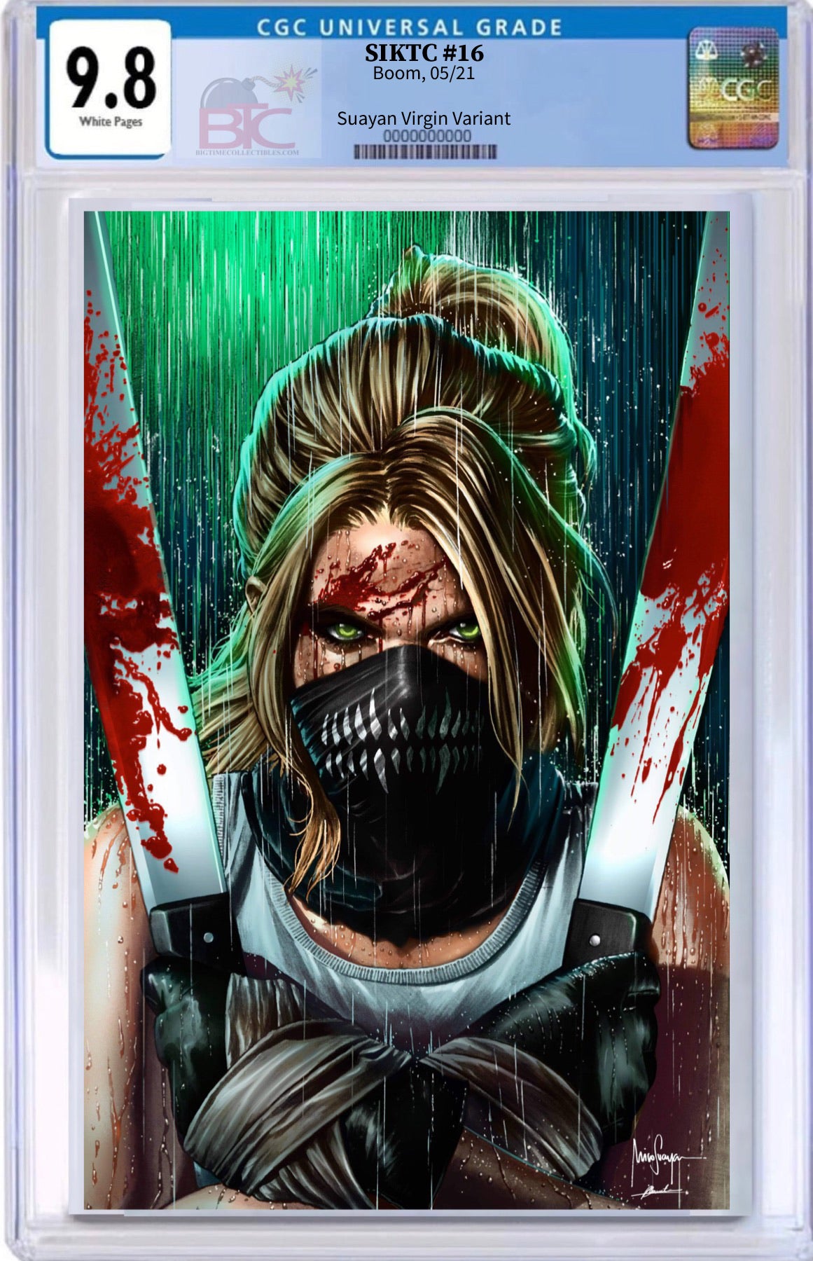 SOMETHING IS KILLING THE CHILDREN #16 MICO SUAYAN EXCLUSIVE VIRGIN VARIANT CGC 9.8 (INSTOCK) C60