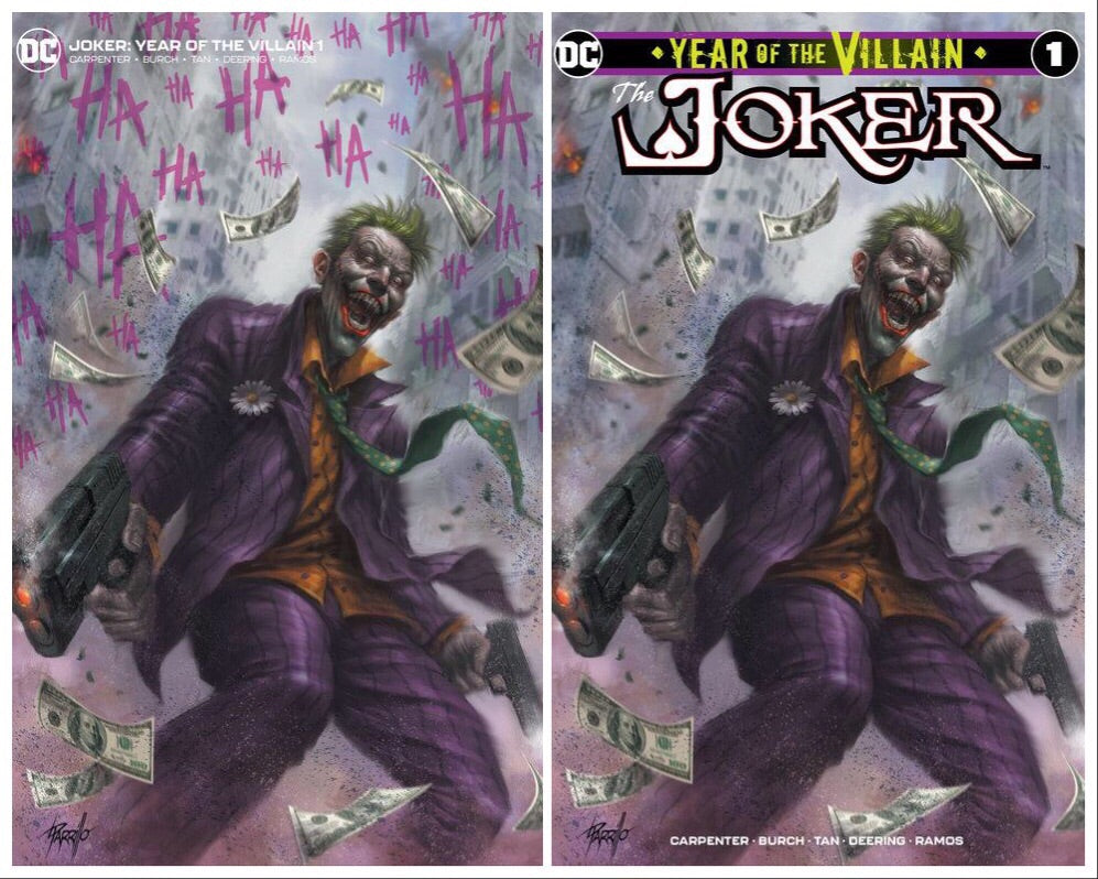 JOKER YEAR OF THE VILLAIN #1 LUCIO PARRILLO EXCLUSIVE
