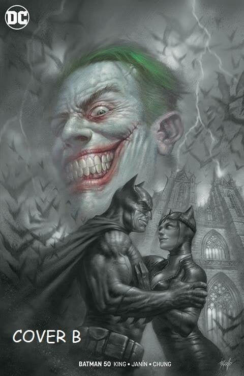 BATMAN #50 LUCIO PARRILLO EXCLUSIVE VARIANTS