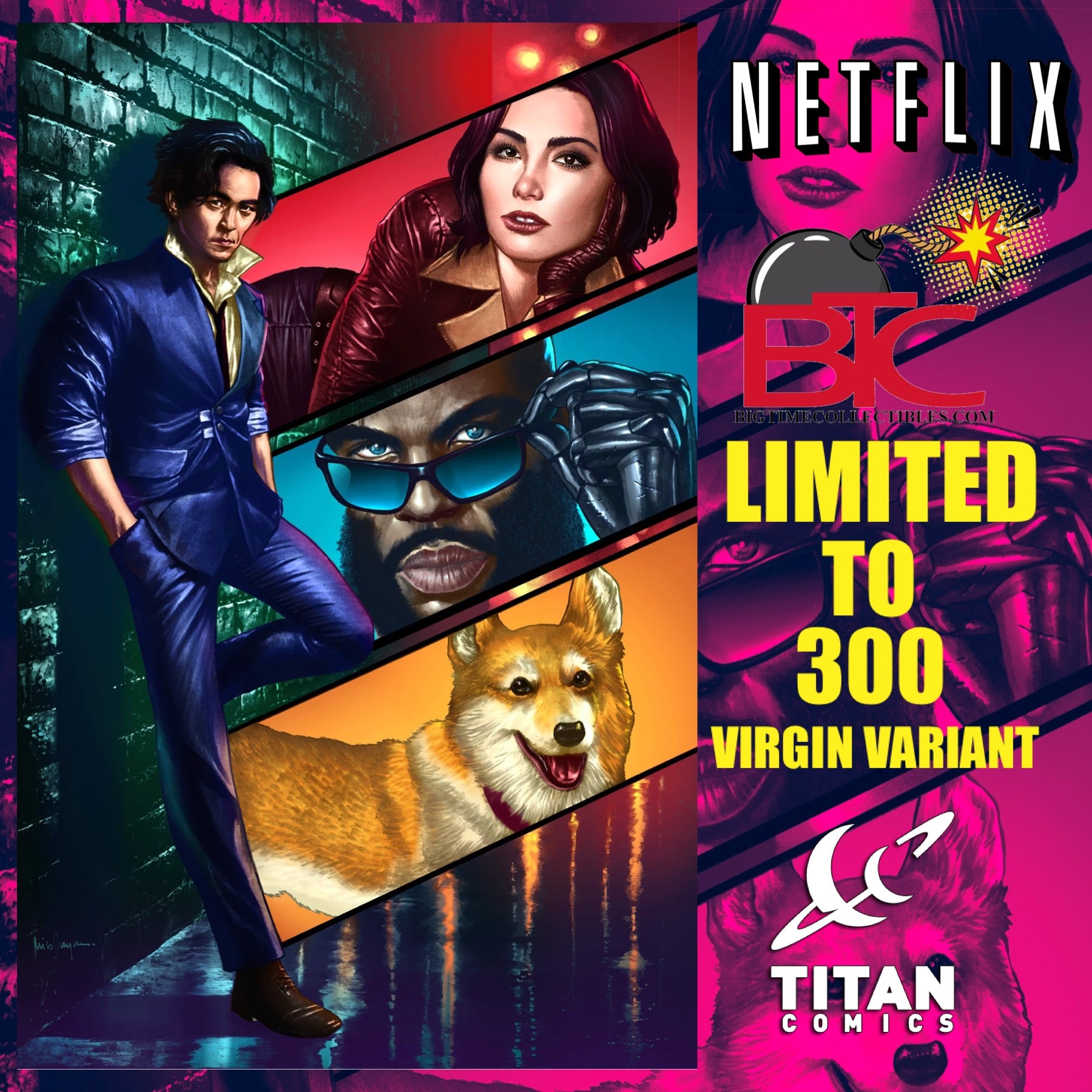 COWBOY BEBOP #1 MICO SUAYAN EXCLUSIVE VARIANT OPTIONS