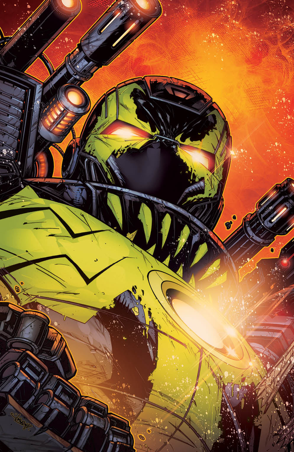 VENOM #28 JONBOY MEYERS EXCLUSIVE VIRUS VARIANT