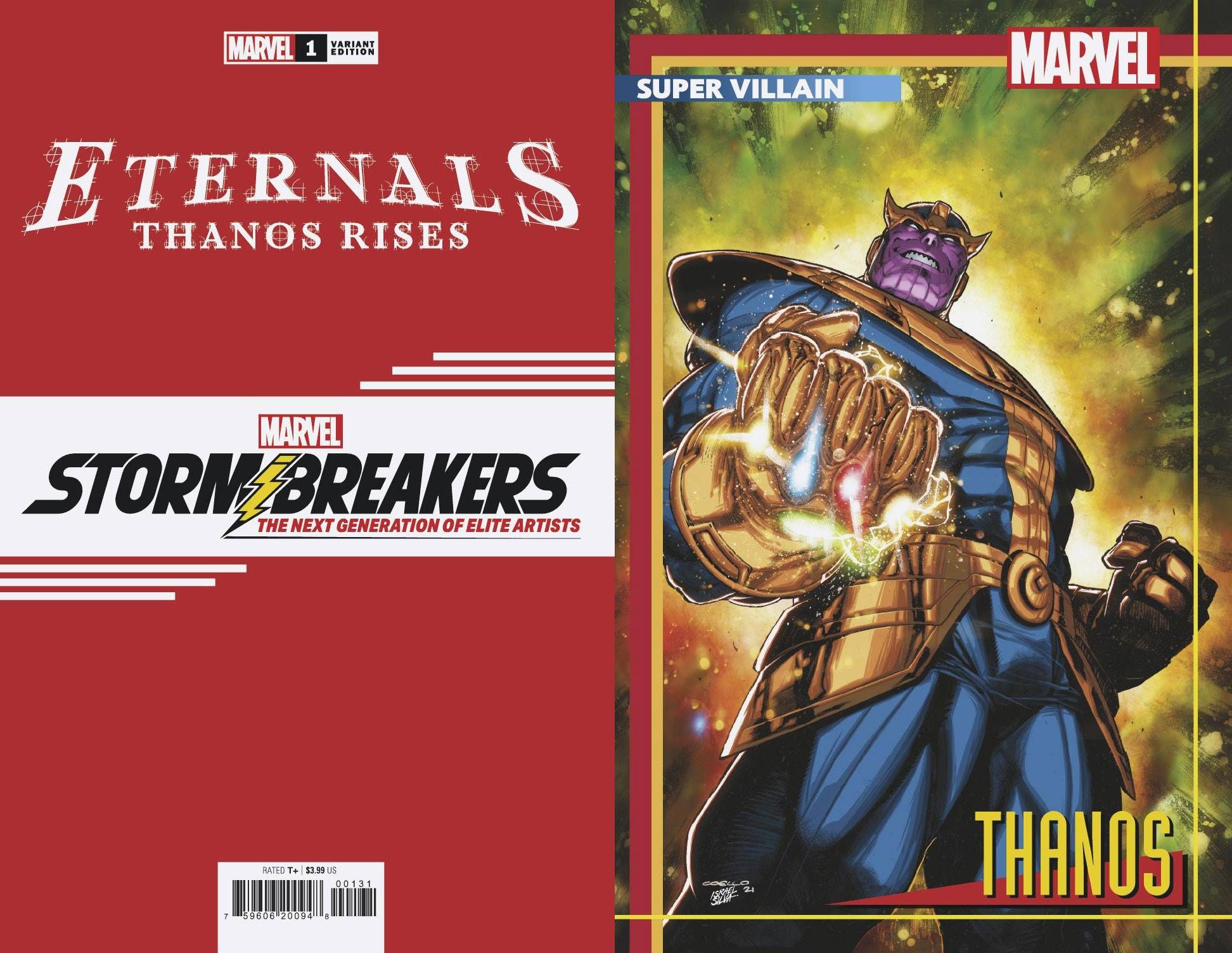 09/15/2021 ETERNALS THANOS RISES #1 COELLO STORMBREAKERS VAR