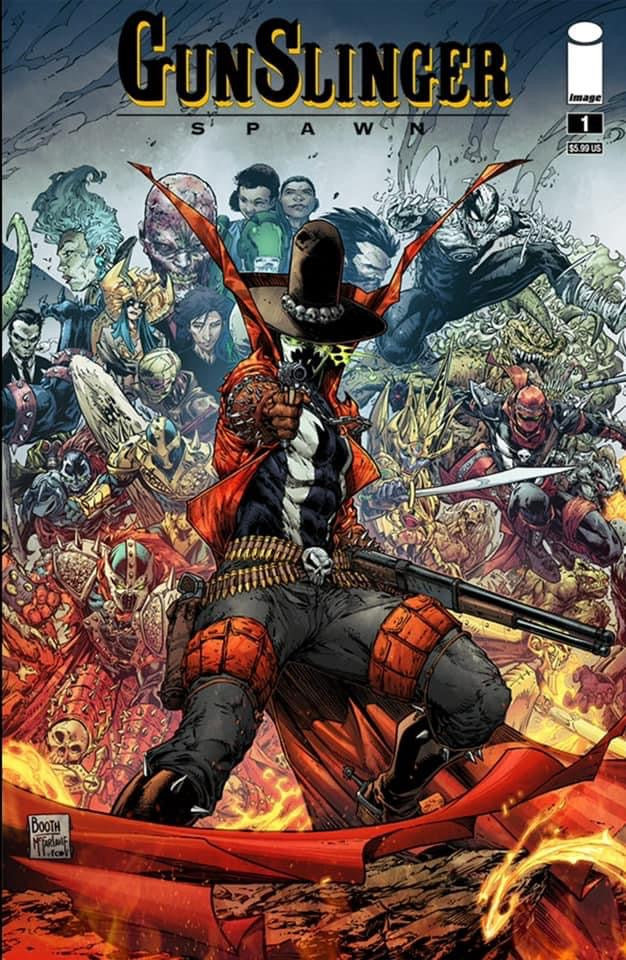 10/06/2021 GUNSLINGER SPAWN #1 CVR G BOOTH CONNECTING (CB119)
