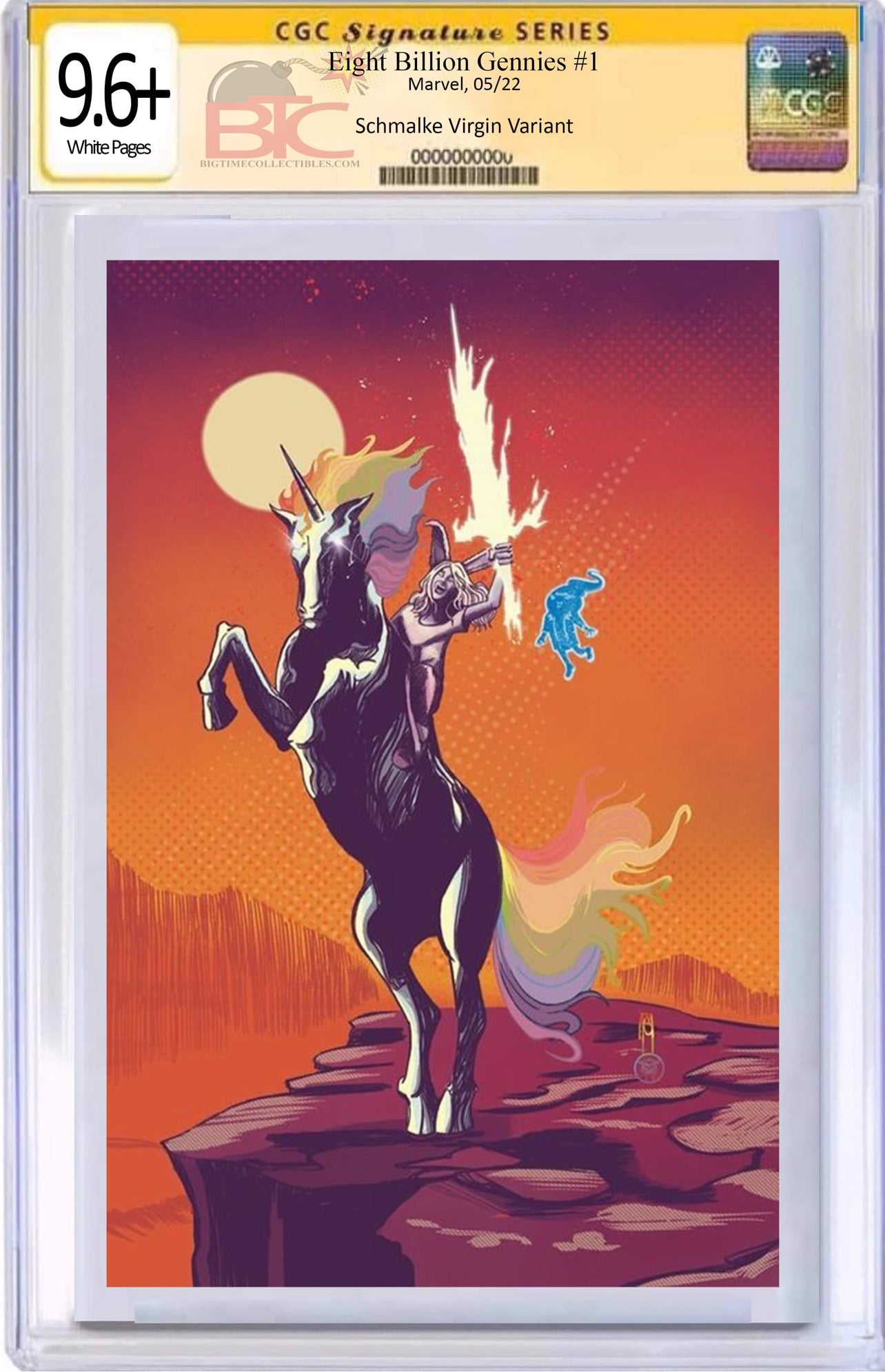 EIGHT BILLION GENIES #1 SCHMALKE EXCLUSIVE VIRGIN VARIANT OPTIONS