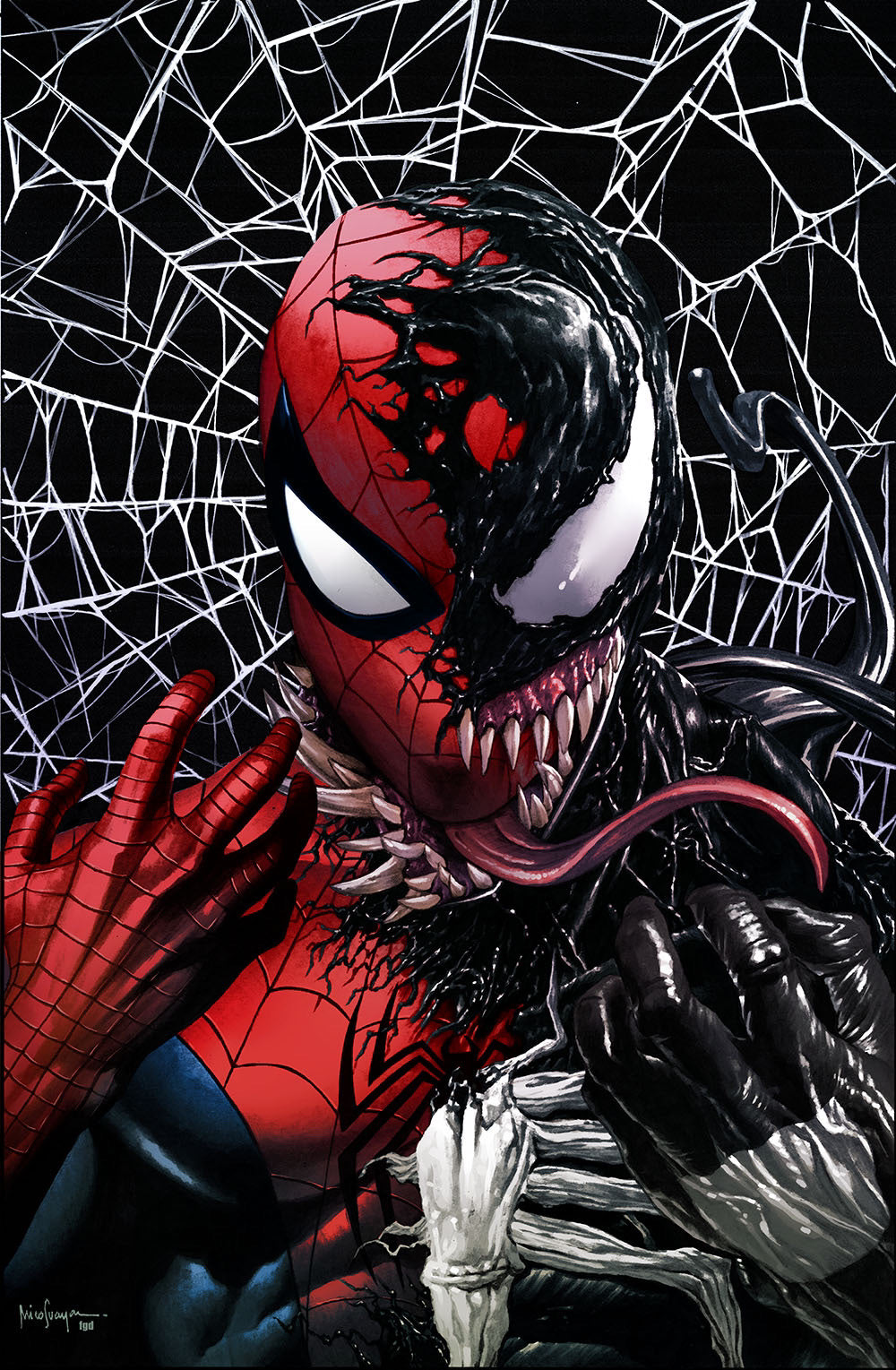 SPIDER-MAN SPIDERS SHADOW #1 MICO SUAYAN EXCLUSIVE VARIANT