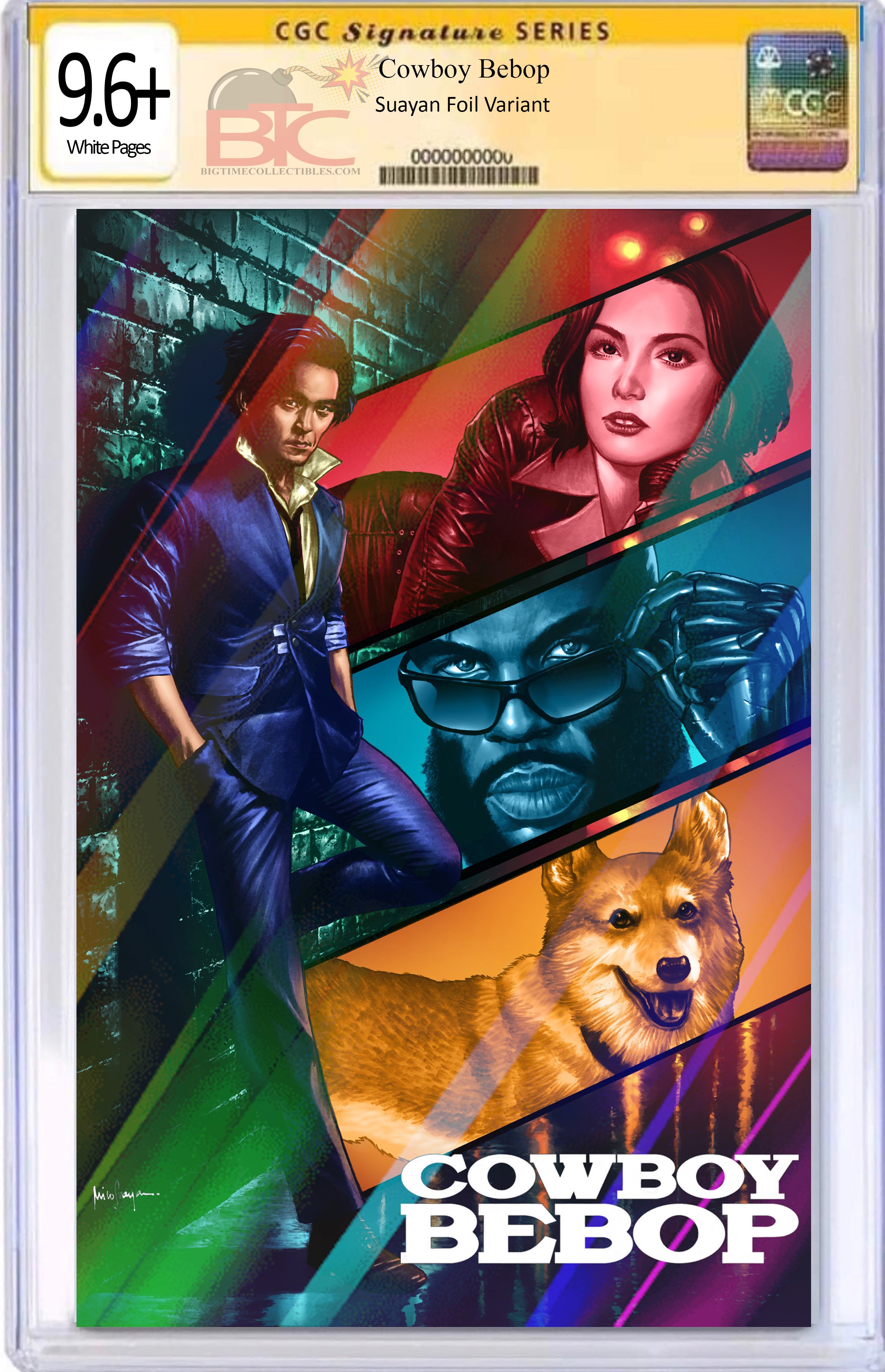COWBOY BEBOP #1 MICO SUAYAN CONVENTION EXCLUSIVE FOIL VARIANT CGC OPTIONS