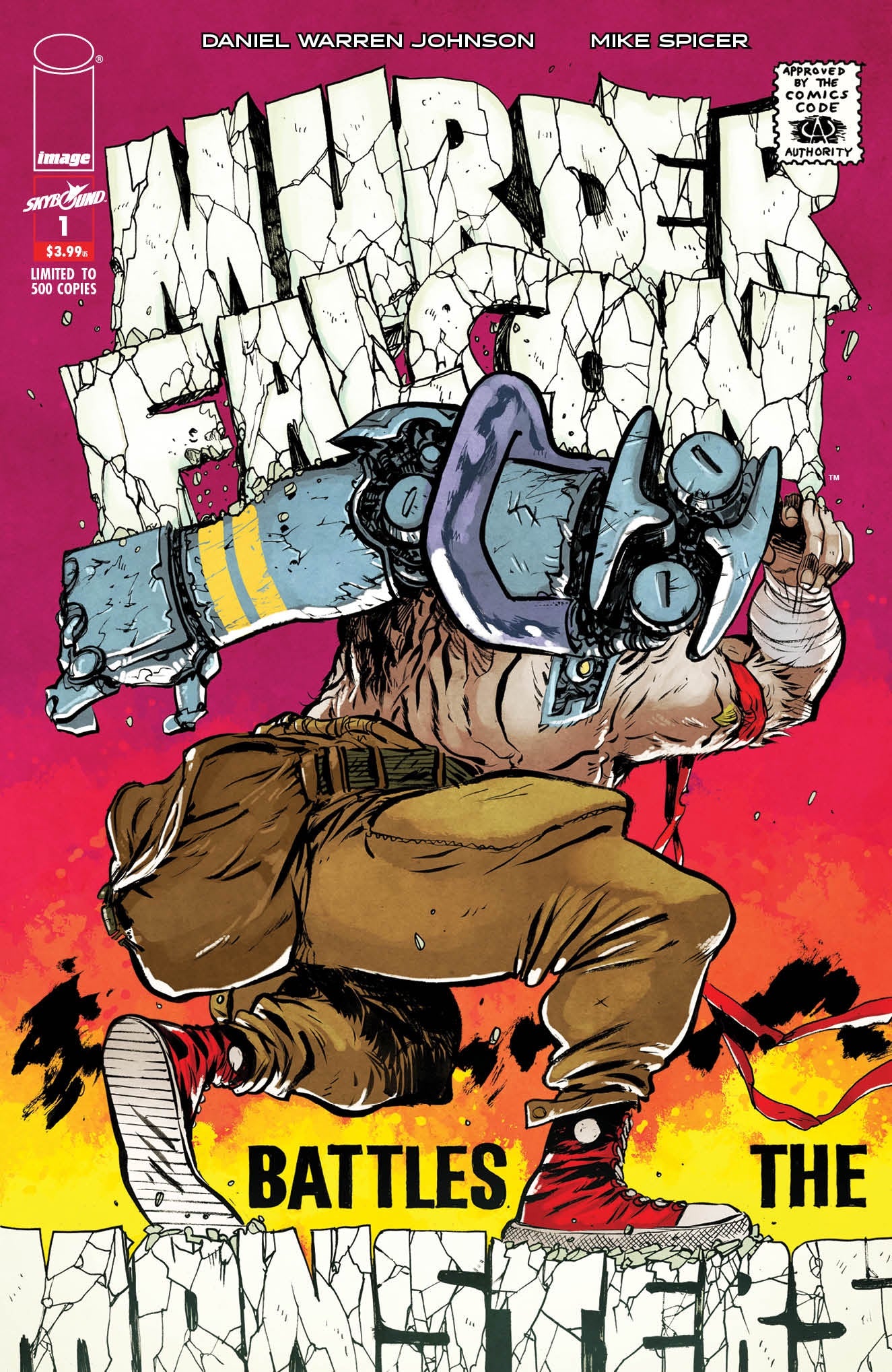 MURDER FALCON #1 DANIEL WARREN JOHNSON EXCLUSIVE VARIANT COVER (I104)(I105)