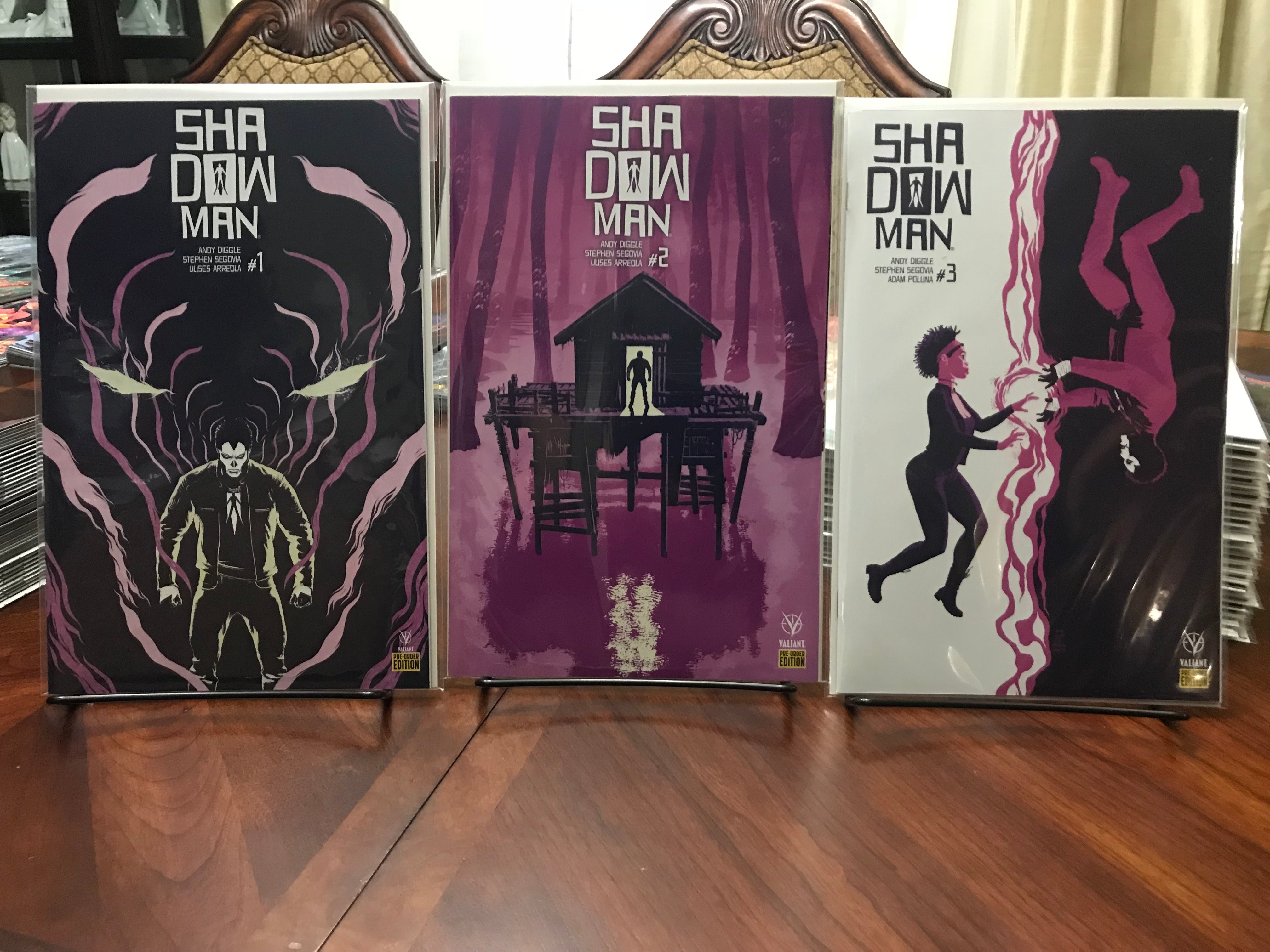 SHADOWMAN #1 #2 #3 SUBSCRIPTION VARIANT HTF 05/23