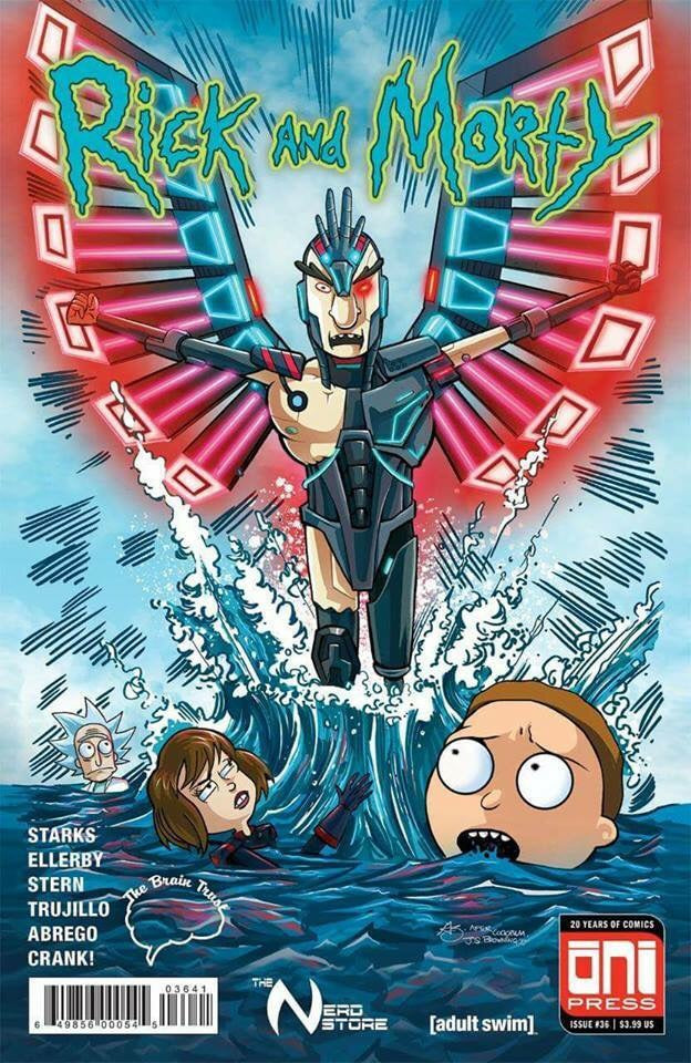 RICK AND MORTY #36 NERD STORE/BRAIN TRUST EXCLUSIVE(CB100)