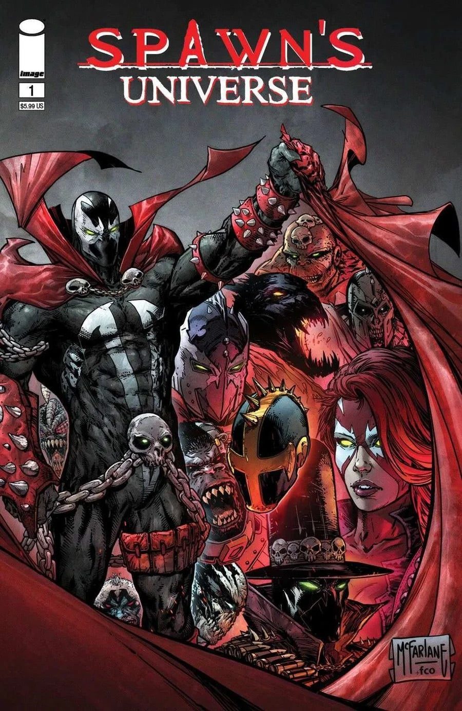 06/30/2021 SPAWN UNIVERSE #1 CVR F MCFARLANE (CB104)