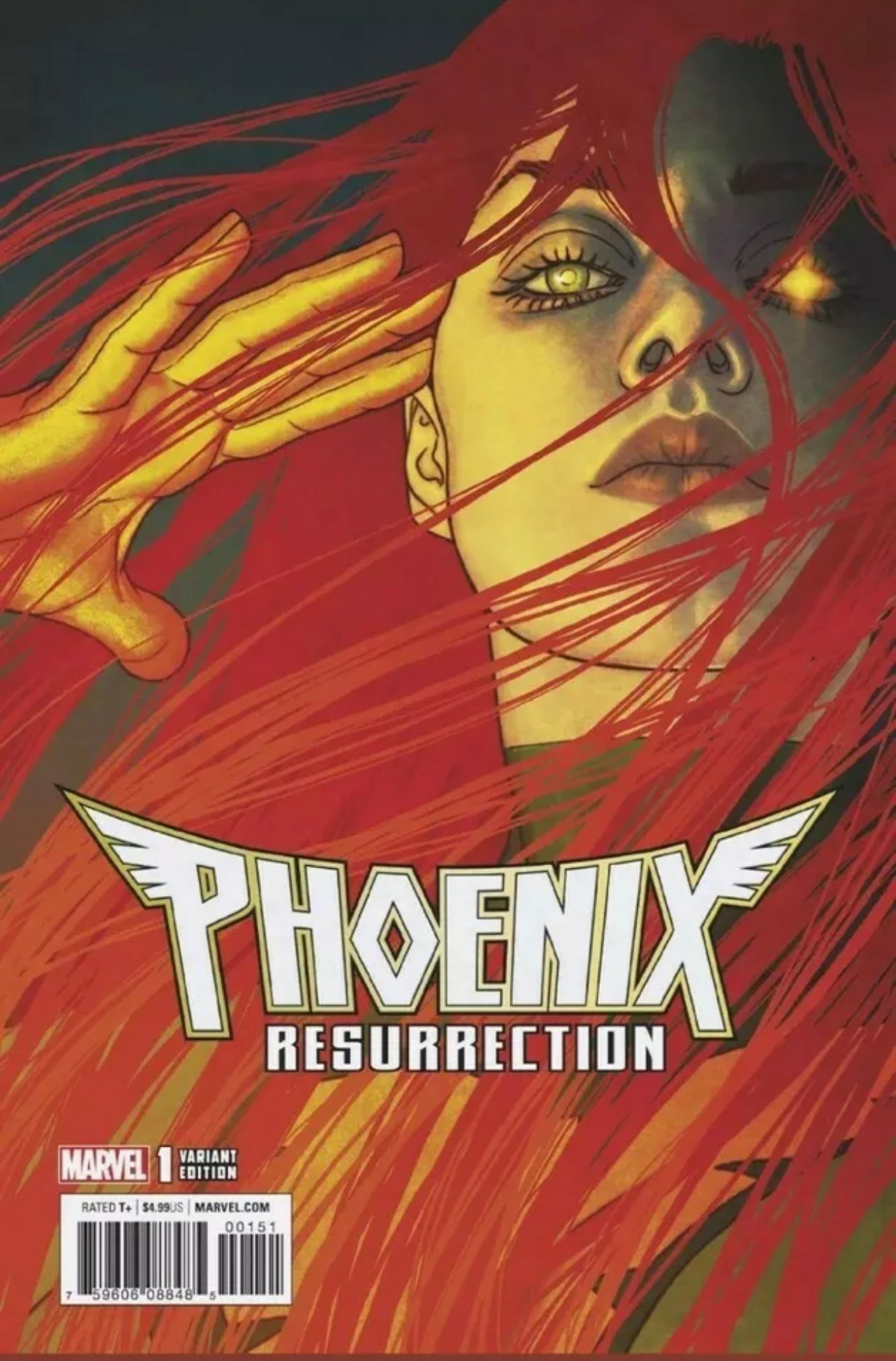 PHOENIX RESURRECTION RETURN JEAN GREY #1 (OF 5) FRISON VAR 1:25 INCENTIVE VARIANT (CB28)