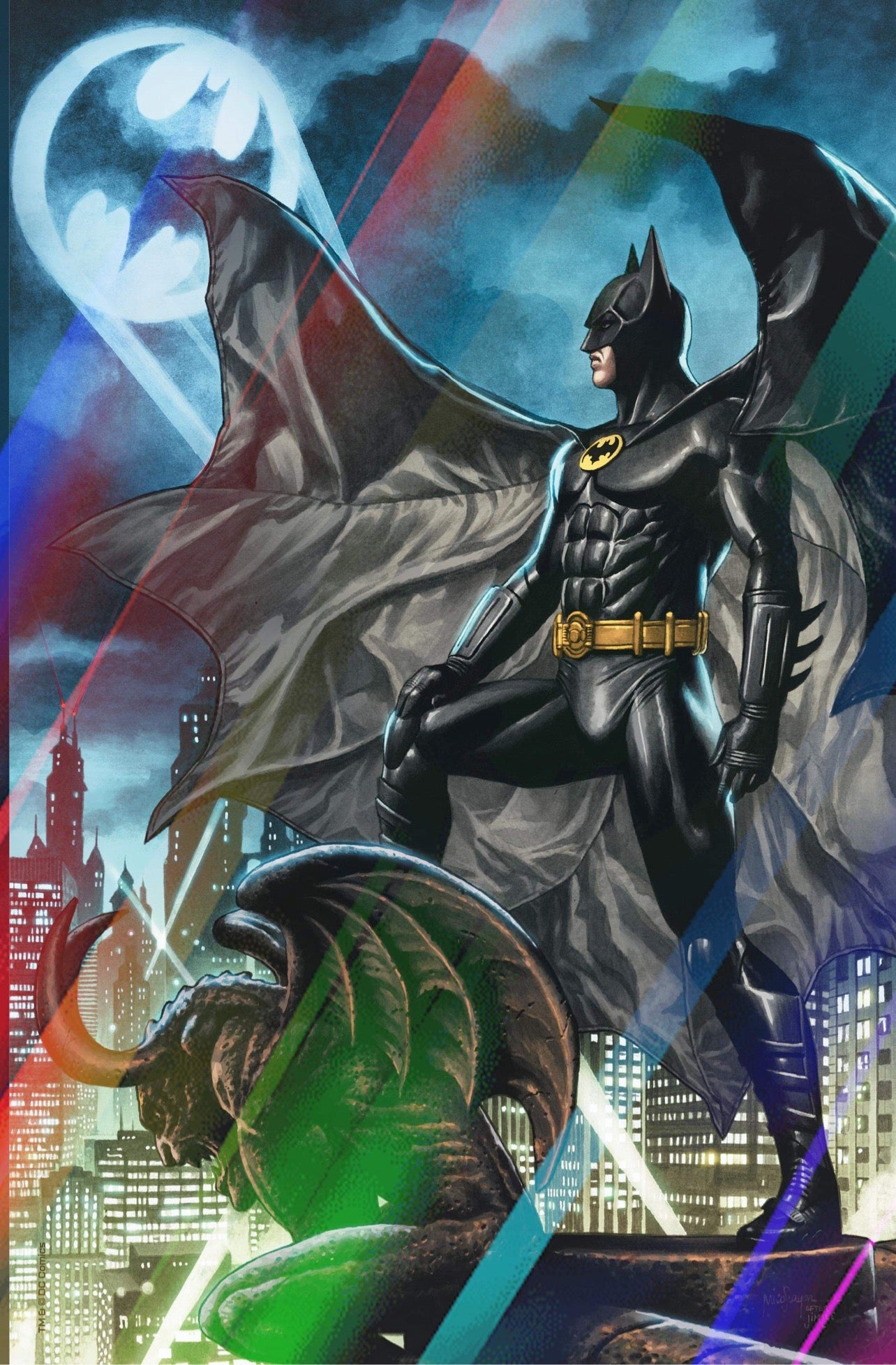 BATMAN SUPERMAN WORLDS FINEST #1 BATMAN MEGACON 2022 EXCLUSIVE FOIL VARIANT (D1) (D26)(D33)(D45)(D46)(D49)