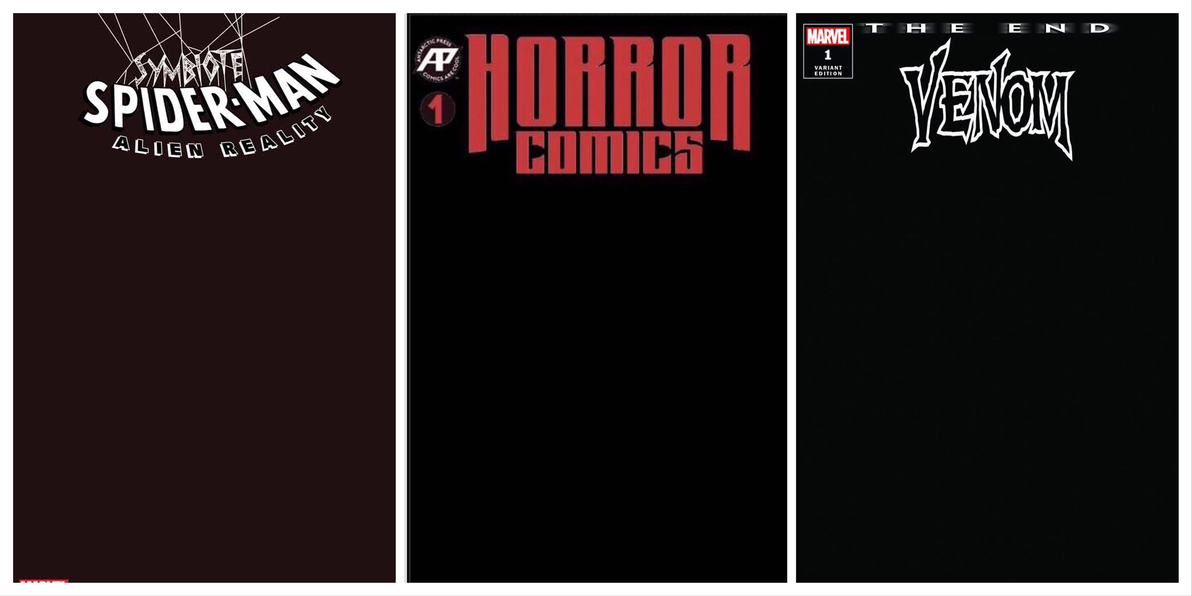 BTC EXCLUSIVE BLACK BLANK SKETCH 3-PACK VARIANT