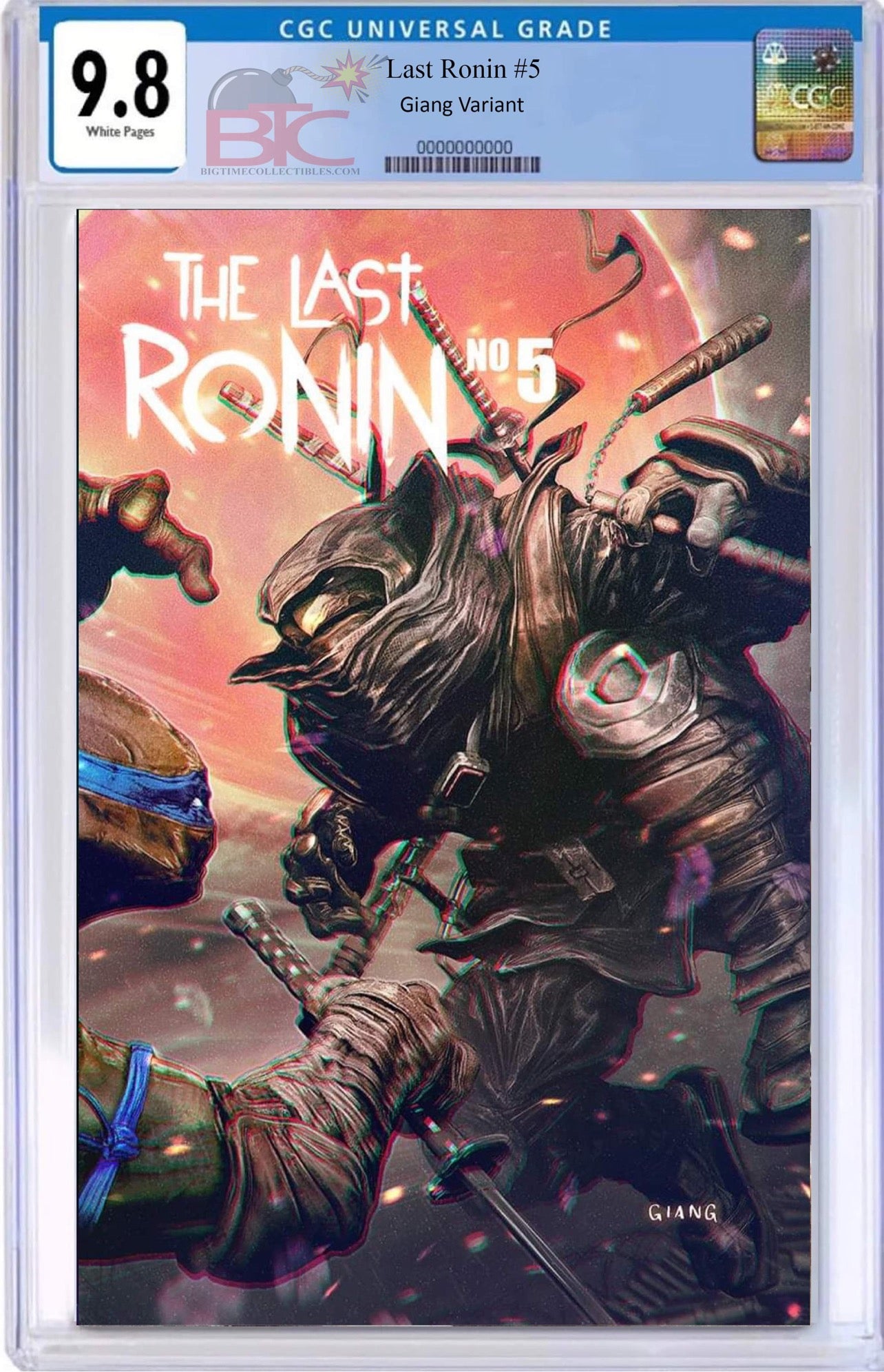 TMNT THE LAST RONIN #5 JOHN GIANG EXCLUSIVE VARIANT