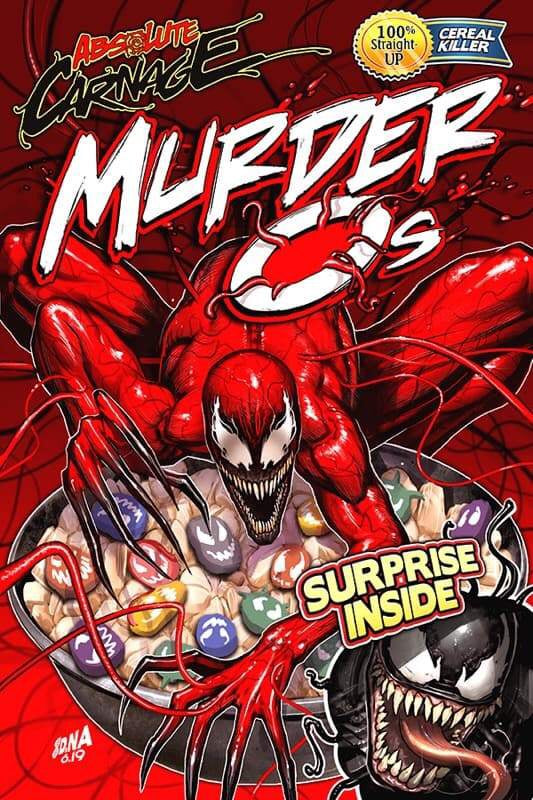 ABSOLUTE CARNAGE #1 NAKAYAMA MURDER O’s EXCLUSIVE(M237)