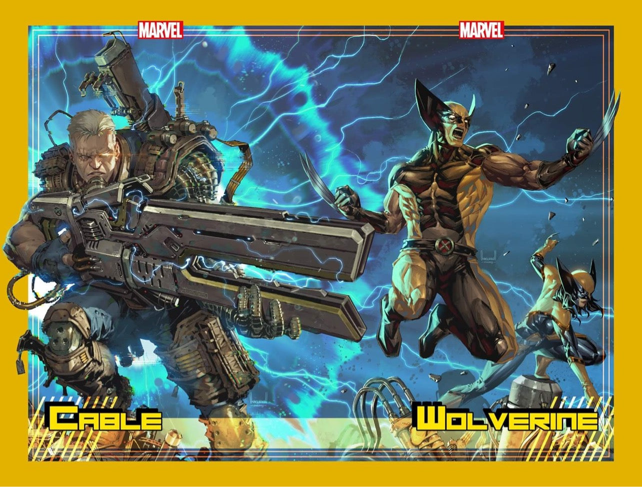 WOLVERINE #13 & CABLE #11 KAEL NGU CONNECTING TRADING CARD SERIES ONE EXCLUSIVE VARIANT