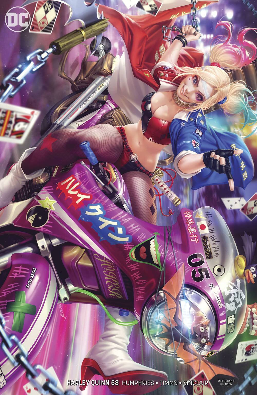 HARLEY QUINN #58 DERRICK CHEW VARIANT 02/06/19 FOC 01/14/19