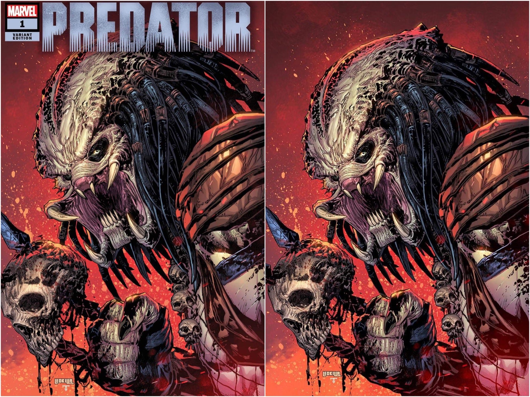 08/10/2022 PREDATOR 1 KEN LASHLEY EXCLUSIVE VARIANT COVERS