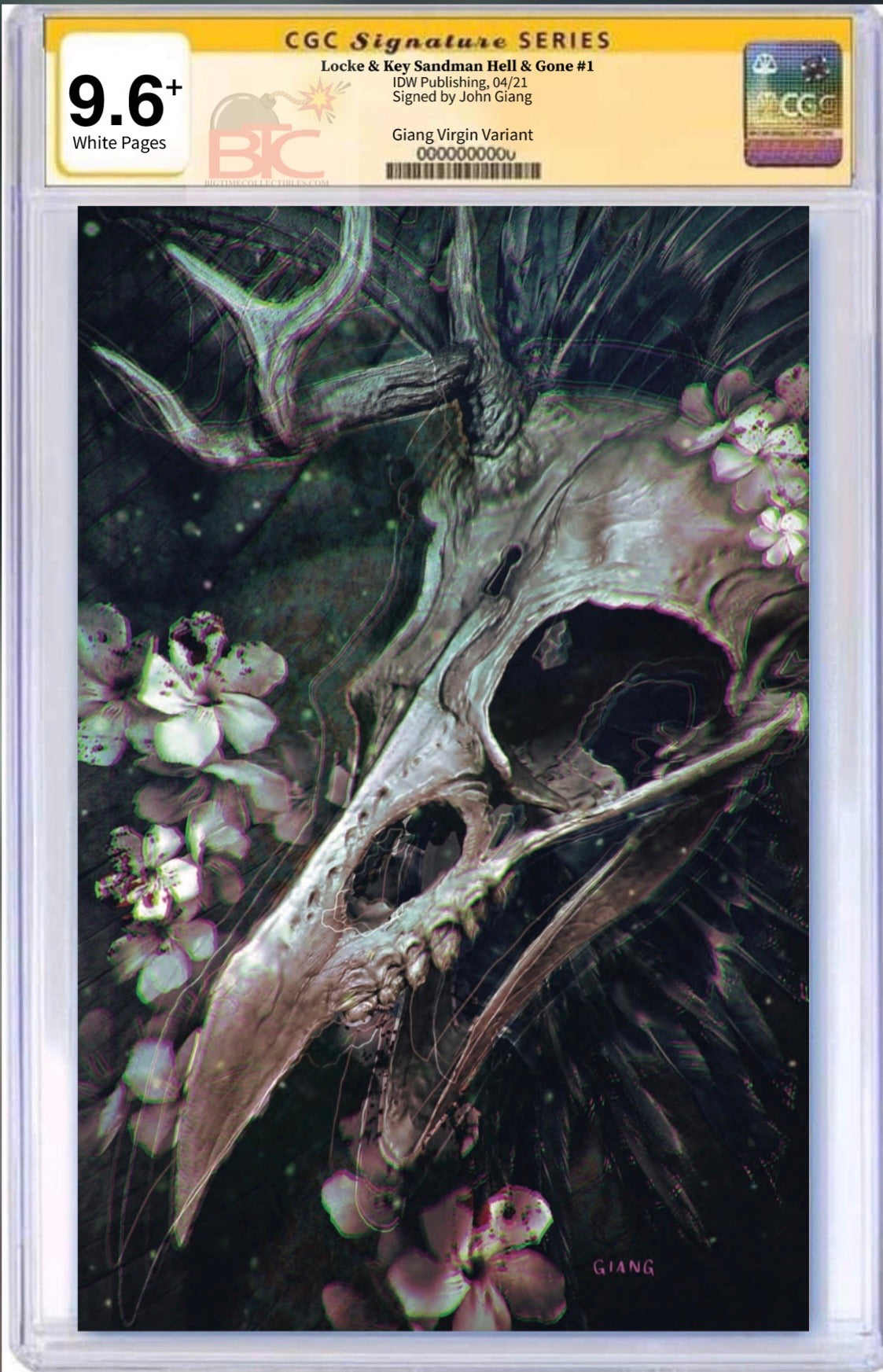 LOCKE & KEY SANDMAN HELL & GONE #1 JOHN GIANG EXCLUSIVE RAW & CGC OPTIONS 04/14/21