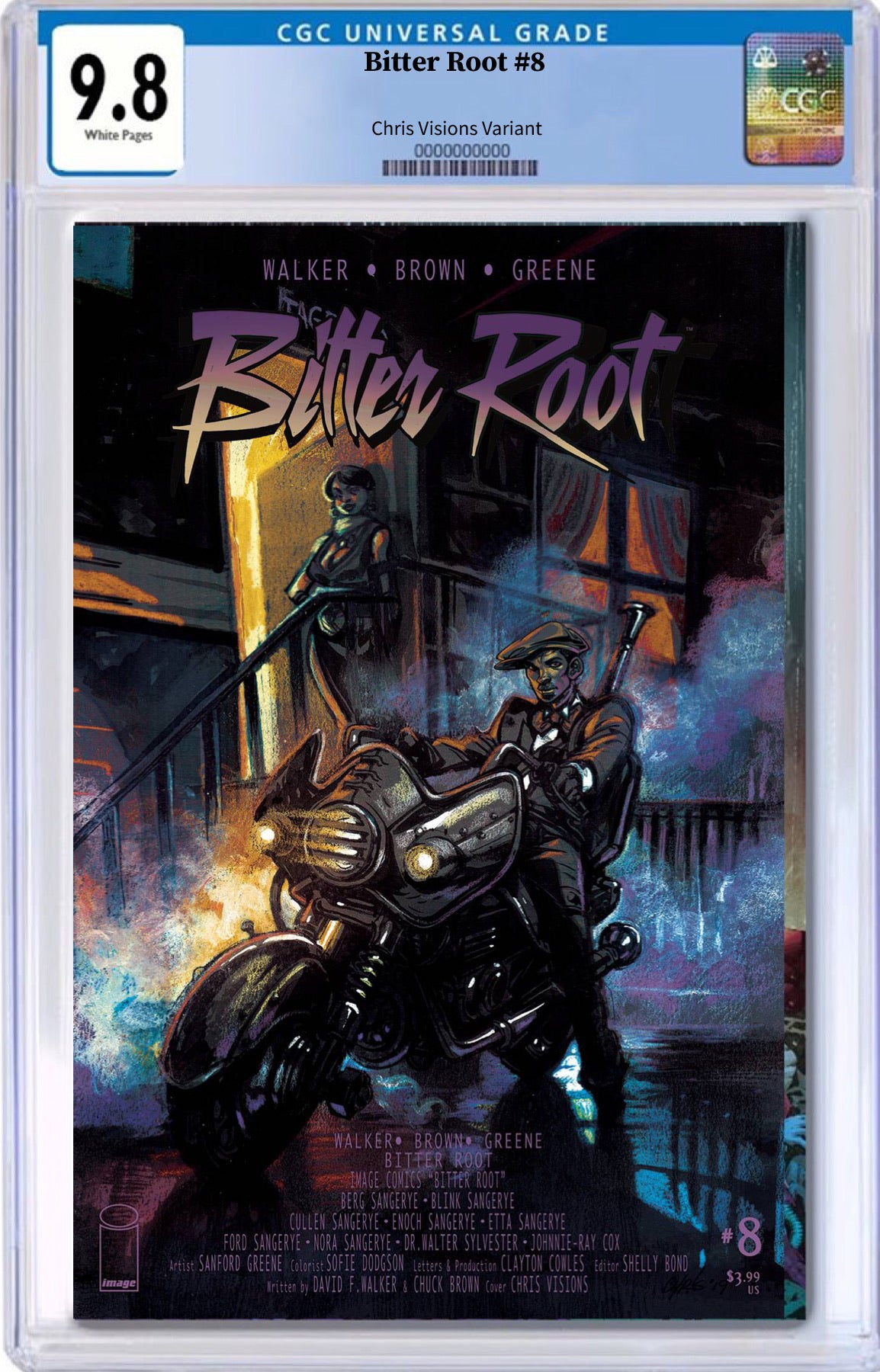 BITTER ROOT #8 HOMAGE VARIANT CGC 9.8 (INSTOCK) C34