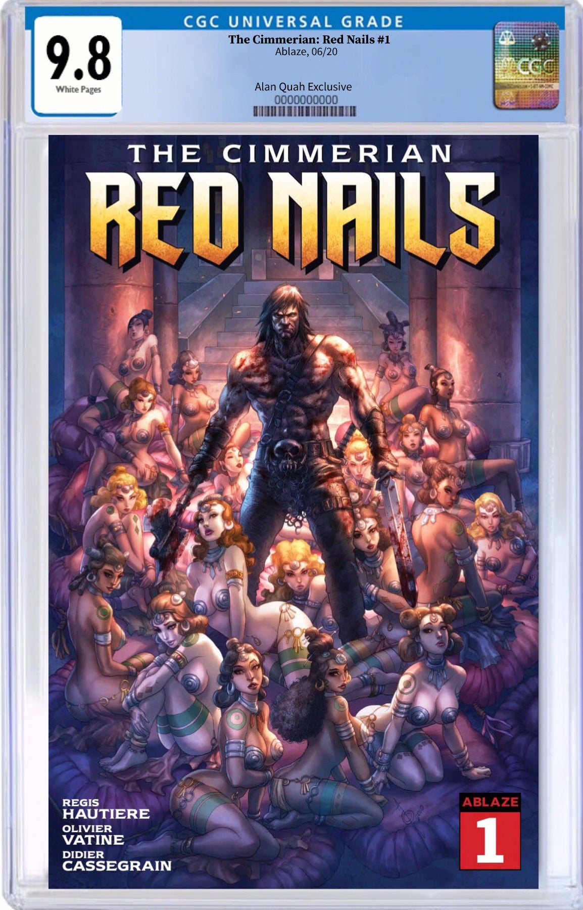 THE CIMMERIAN RED NAILS #1 ALAN QUAH EXCLUSIVE OPTIONS
